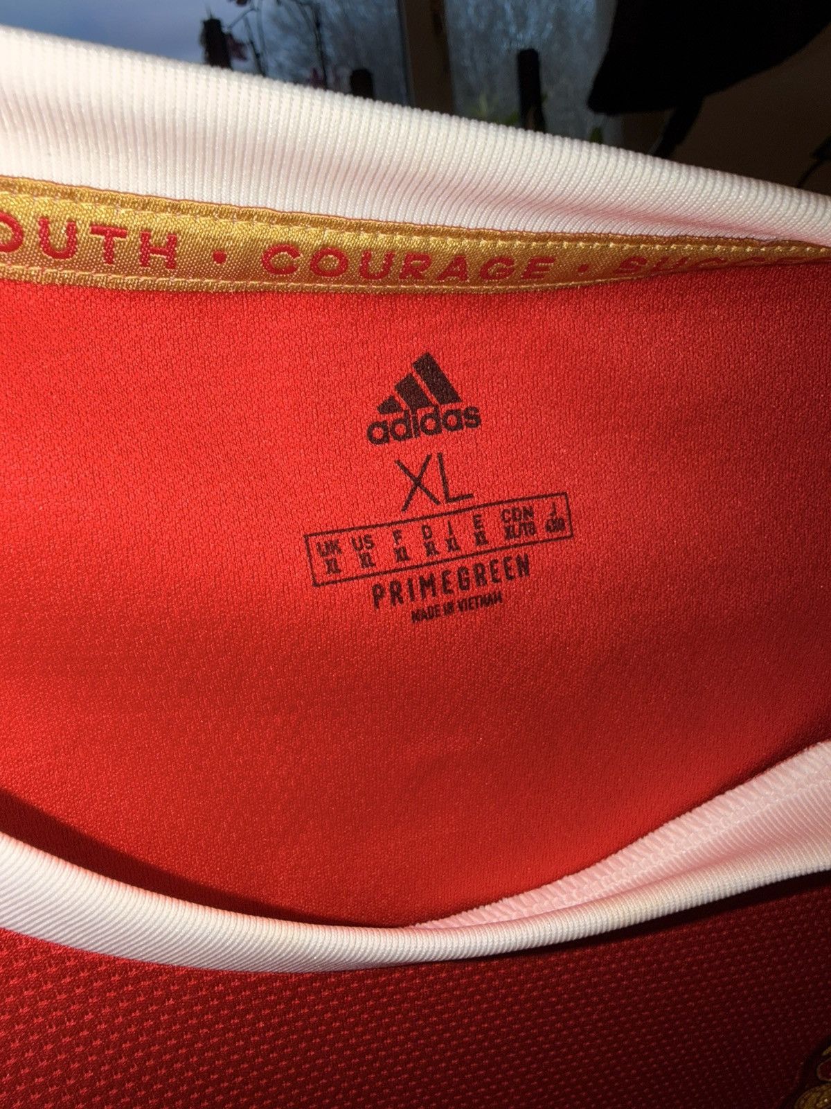 Adidas 2021/22 MANCHESTER UNITED RONALDO #7 HOME SHIRT (XL) ADIDAS Size US XL / EU 56 / 4 - 5 Thumbnail