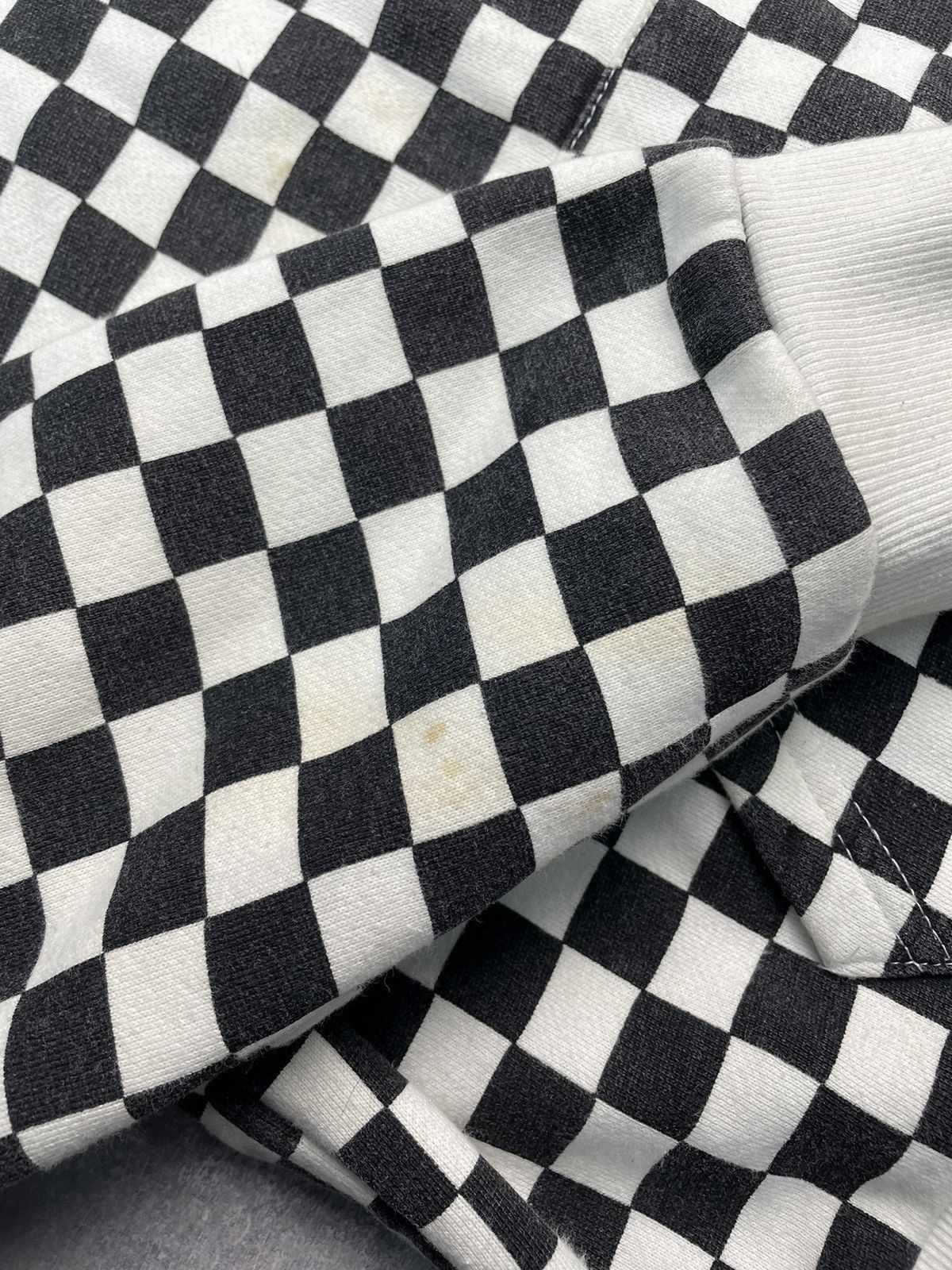 Vintage Childish Checkered Vintage Skate Hoodie Y2K Size US S / EU 44-46 / 1 - 6 Thumbnail