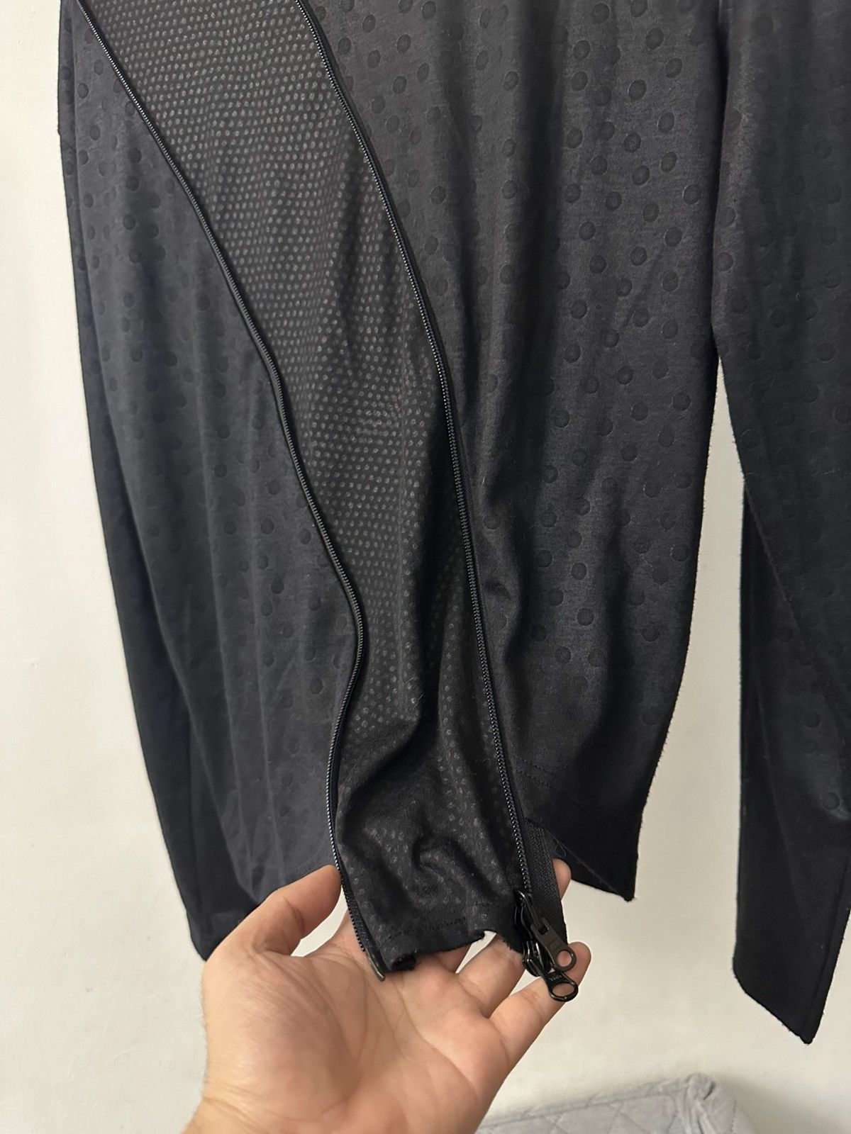 Masaki Matsushima Masaki Matsushima Asymmetrical Zipper Mesh L/S Shirt Size US M / EU 48-50 / 2 - 5 Thumbnail