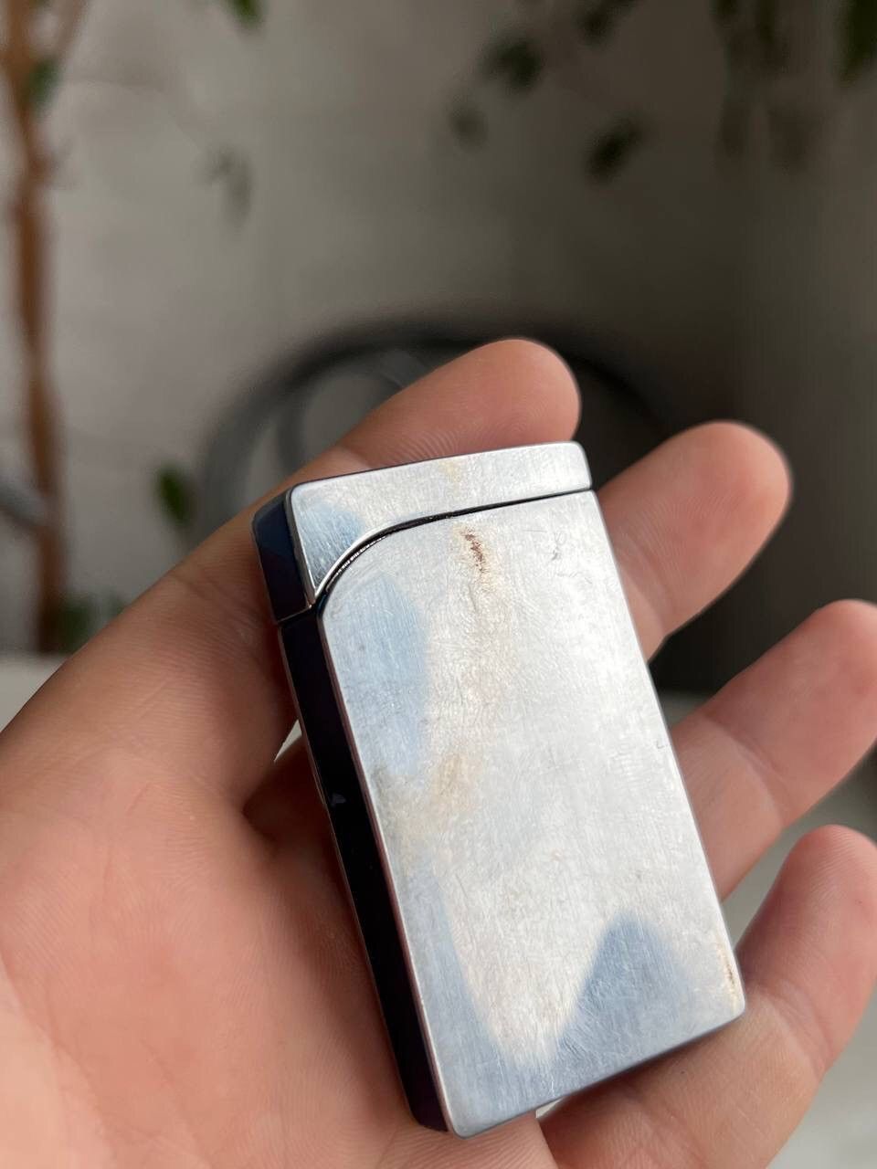 Japanese Brand × Vintage Y2K ELEGANCE PARLAMENT GEOMETRIC METAL HEAVY BIG LIGHTER Size ONE SIZE - 11 Thumbnail