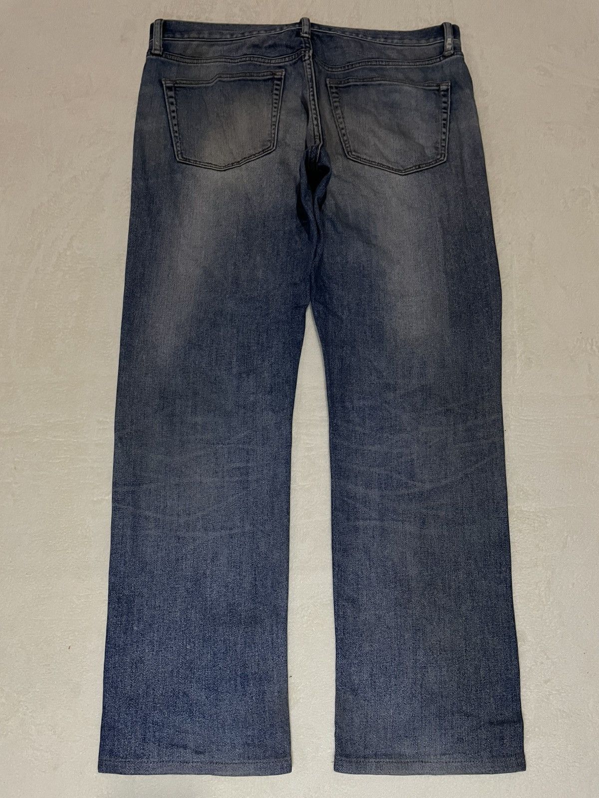 Uniqlo Vintage Japanese Brand Distress Mudwash Denim Jeans Size US 36 / EU 52 - 10 Thumbnail