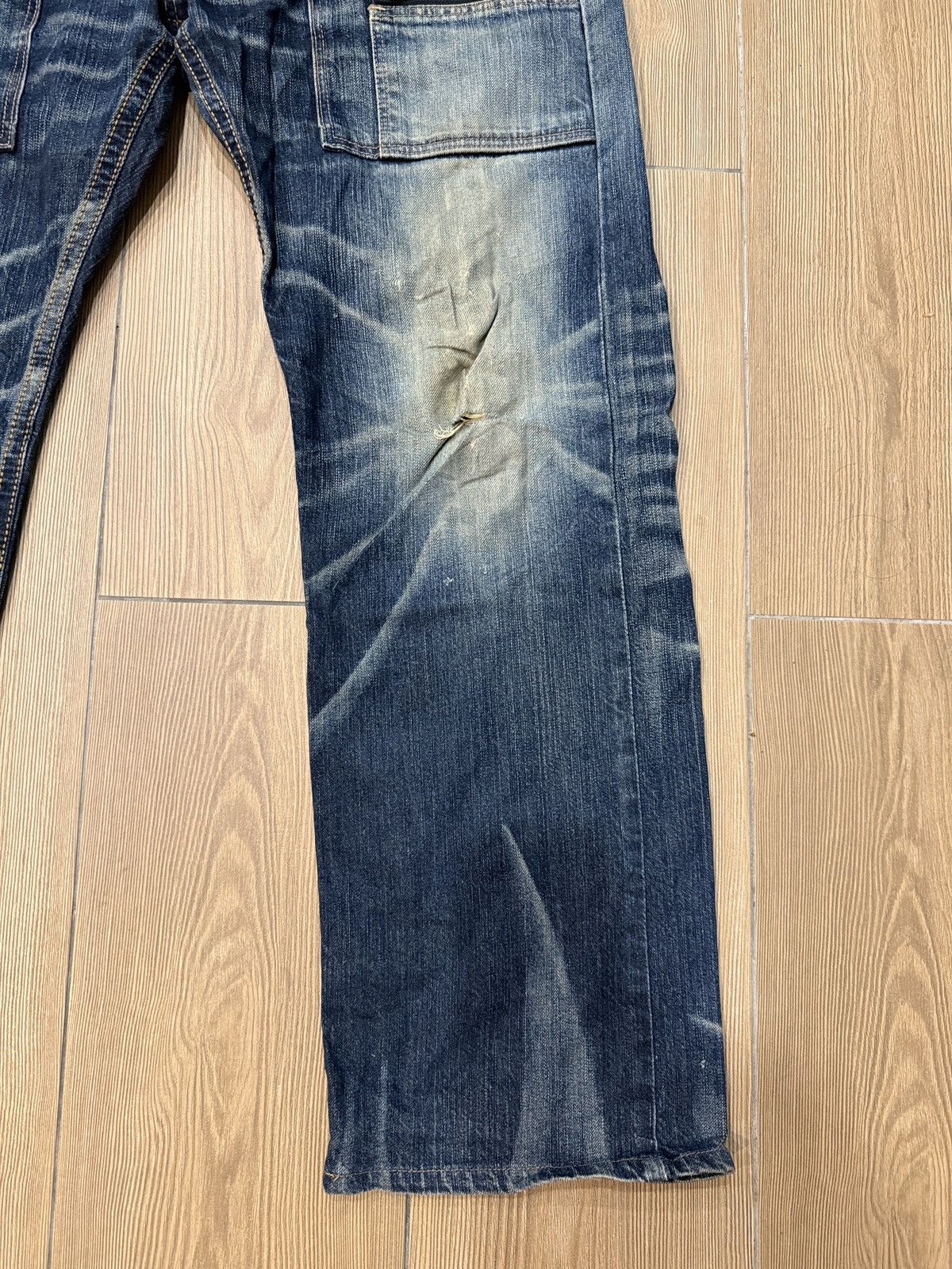 If Six Was Nine Japanese Edwin Exclusive Jeans Faded Multi Pocket Size US 38 / EU 54 - 5 Thumbnail