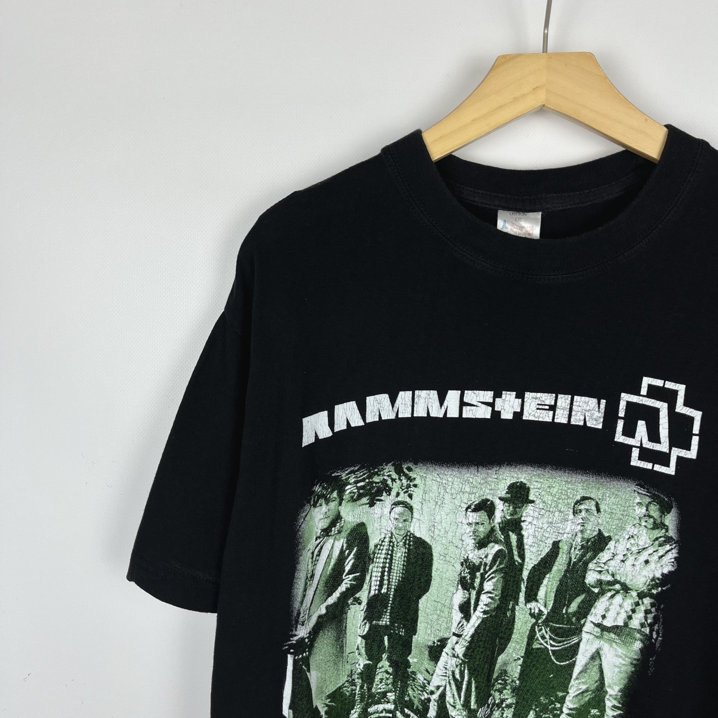 Band Tees Vintage Rammstein rare rock band tee 90’s Size US L / EU 52-54 / 3 - 5 Thumbnail