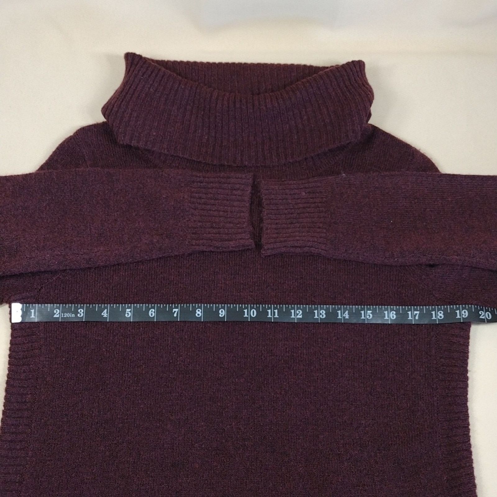 Other Marled RC Stretchy Women's Purple Long Sleeve Sweater Dress Size M / US 6-8 / IT 42-44 - 7 Thumbnail