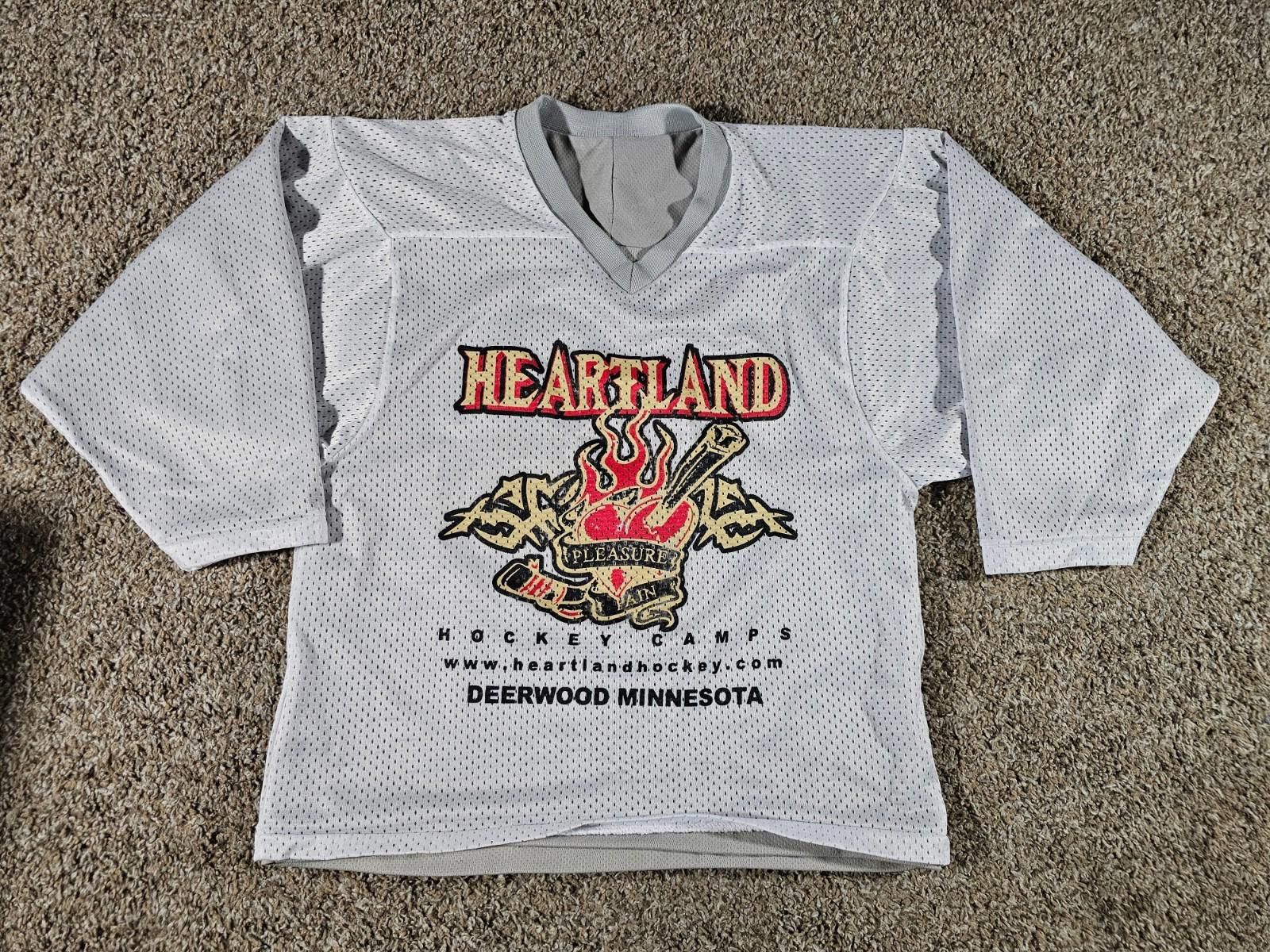 K1X K1 Heartland Hockey Camps Reversible Jersey White Gray Size ONE SIZE - 1 Thumbnail