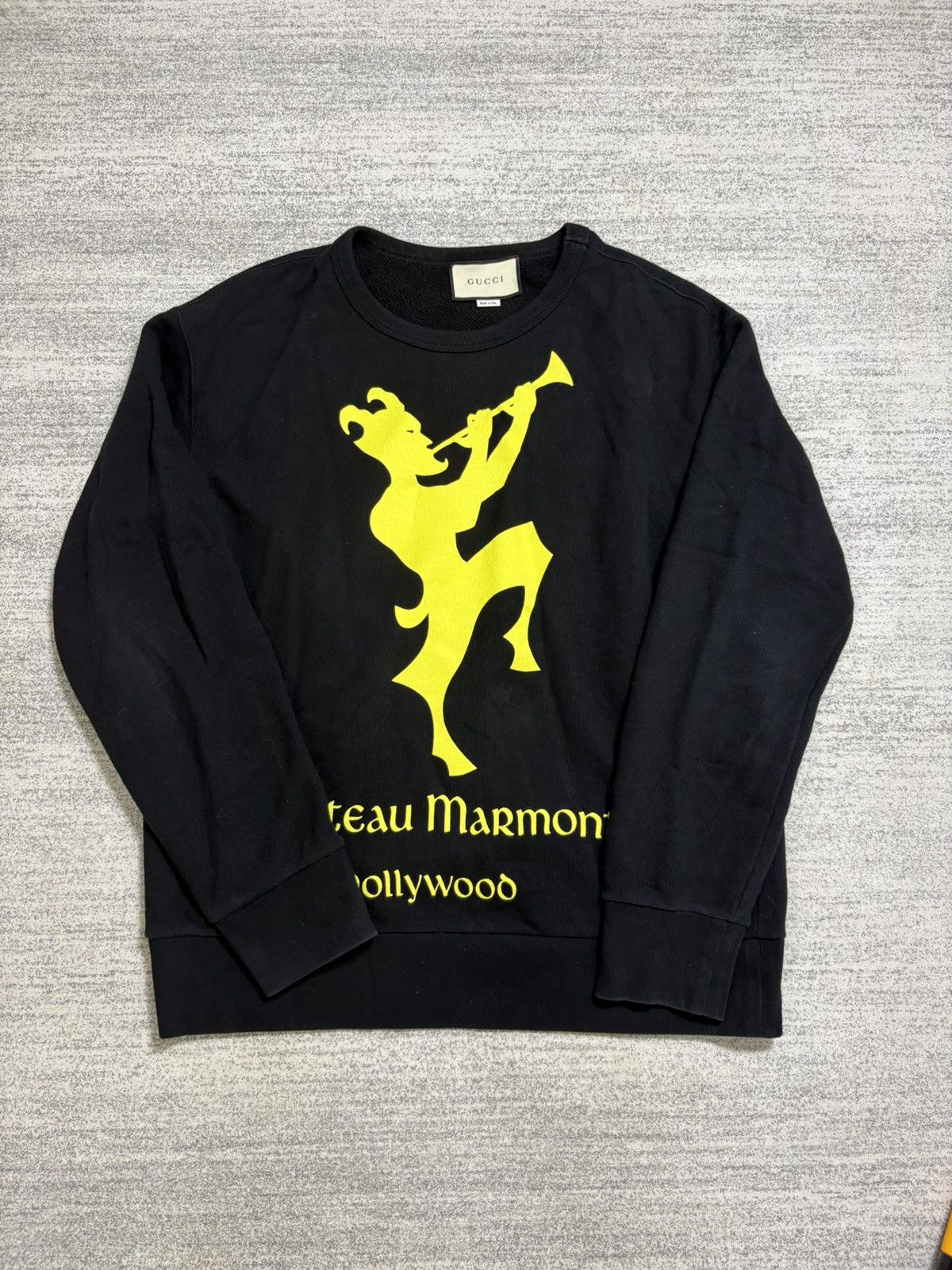 Gucci × Streetwear Oversized Gucci Chateau Marmont hollywood