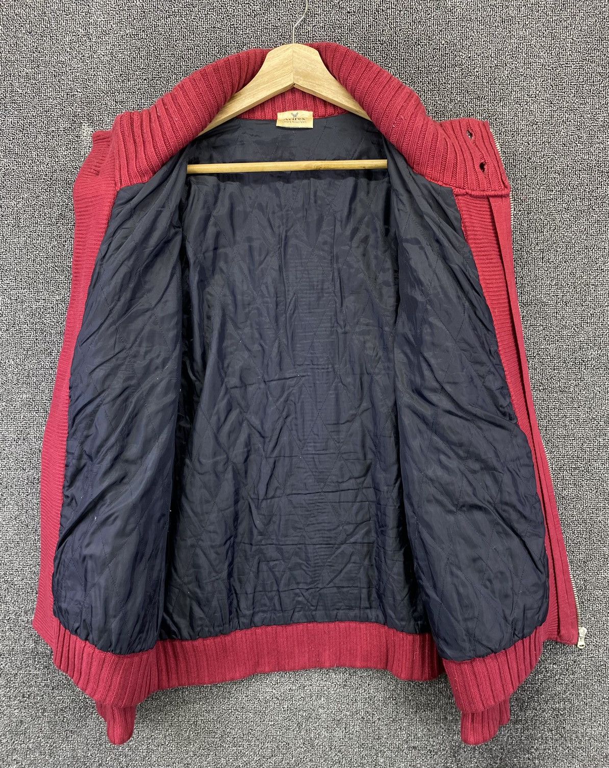 Avirex Vintage Avirex Civilian & Military Tailors Knitted Jacket Size US M / EU 48-50 / 2 - 7 Thumbnail