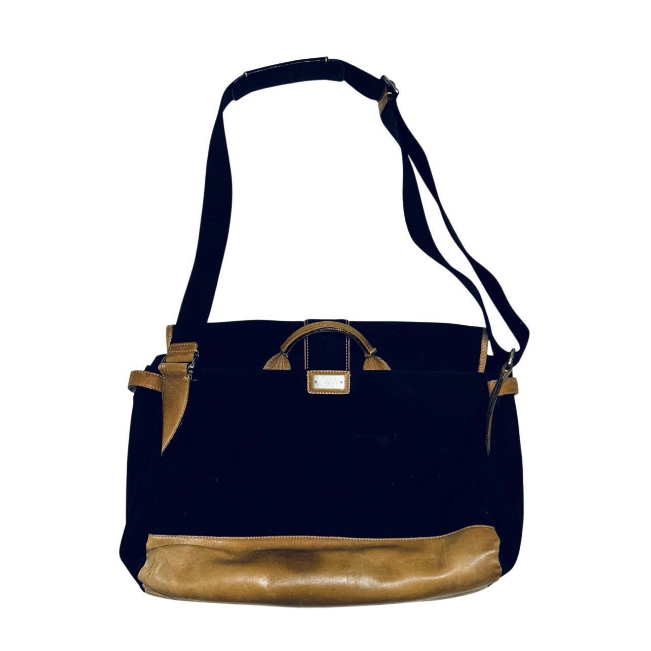 Coach Vintage Coach Messenger Laptop Briefcase Bag Black Canvas Br Size ONE SIZE - 2 Thumbnail