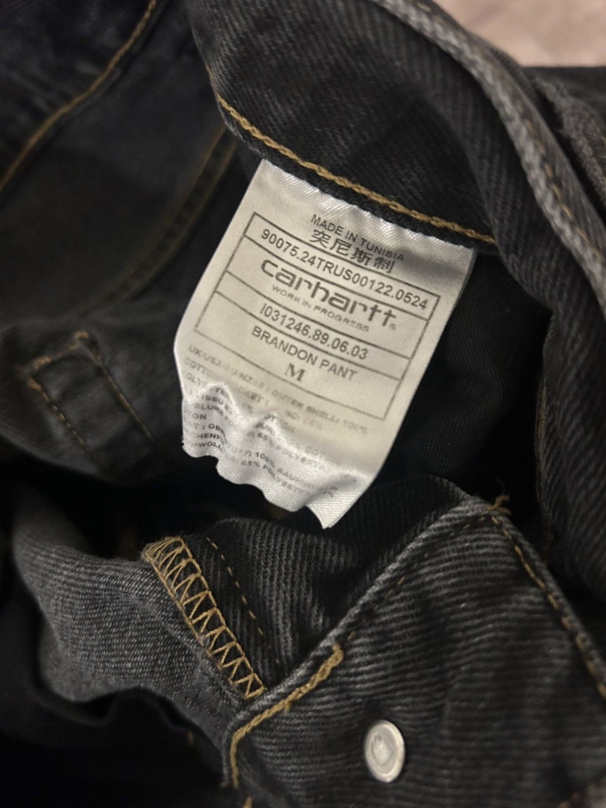 Carhartt Wip Carhart wip jeans Size US 36 / EU 52 - 4 Thumbnail