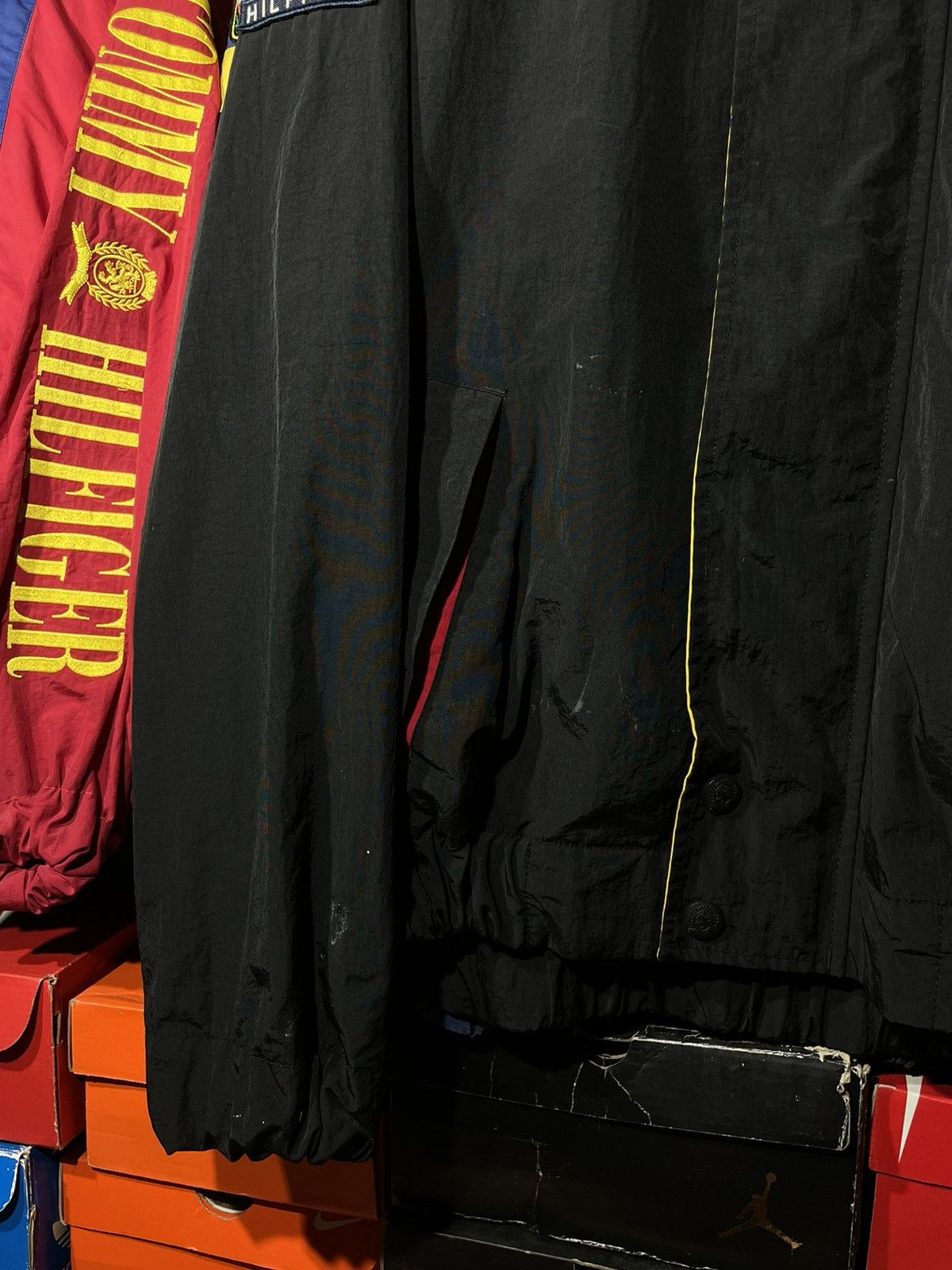 Tommy Hilfiger × Vintage Jacket Tommy Hilfiger Spell Out 90’s Vintage Size US L / EU 52-54 / 3 - 10 Thumbnail