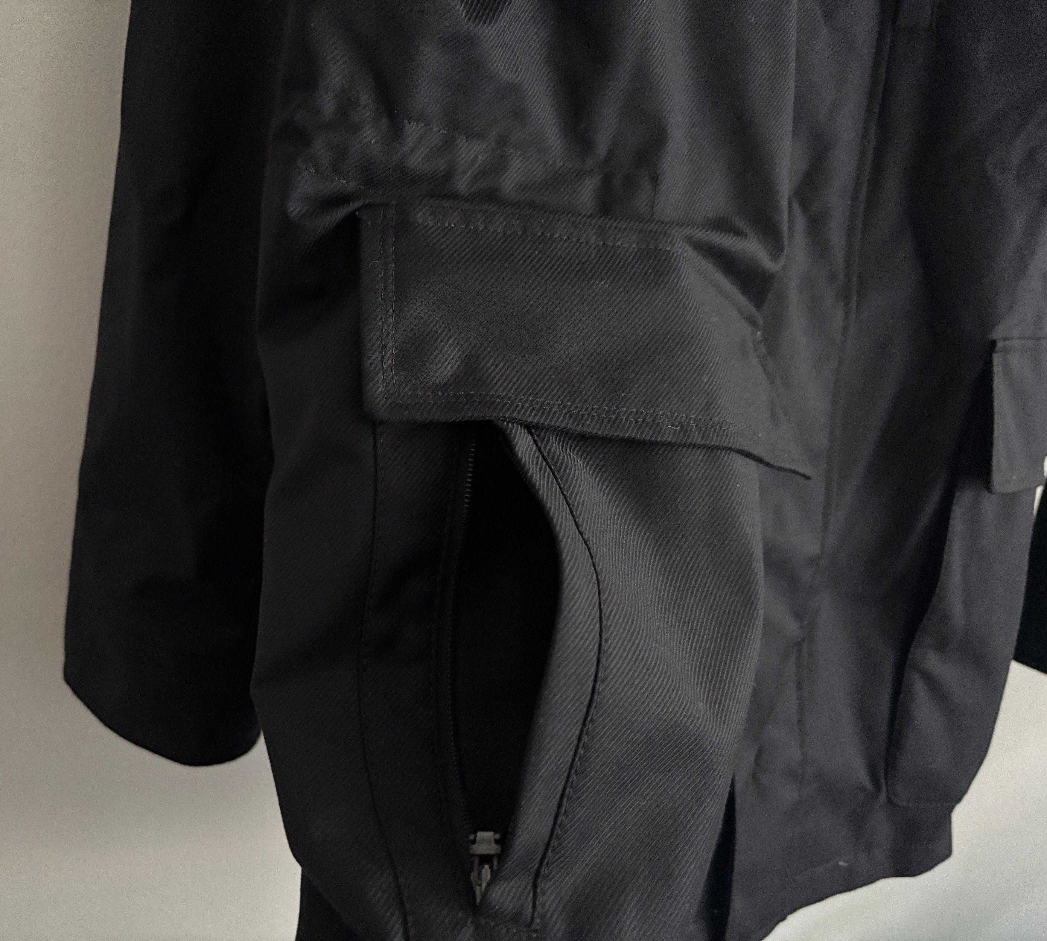 Ermenegildo Zegna $3495 Elements Black Wool Parka Jacket/ Coat - 44/ XL Size US L / EU 52-54 / 3 - 13 Thumbnail