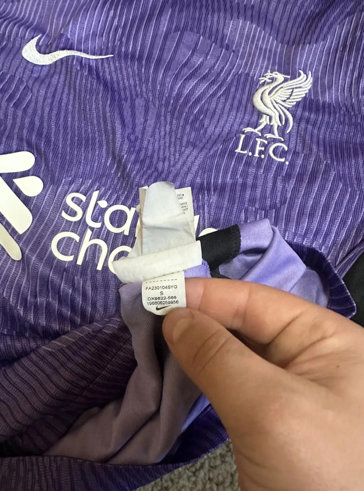 Nike Liverpool FC - 2023/24 Third Nike Jersey Football Shirt Size US S / EU 44-46 / 1 - 7 Thumbnail
