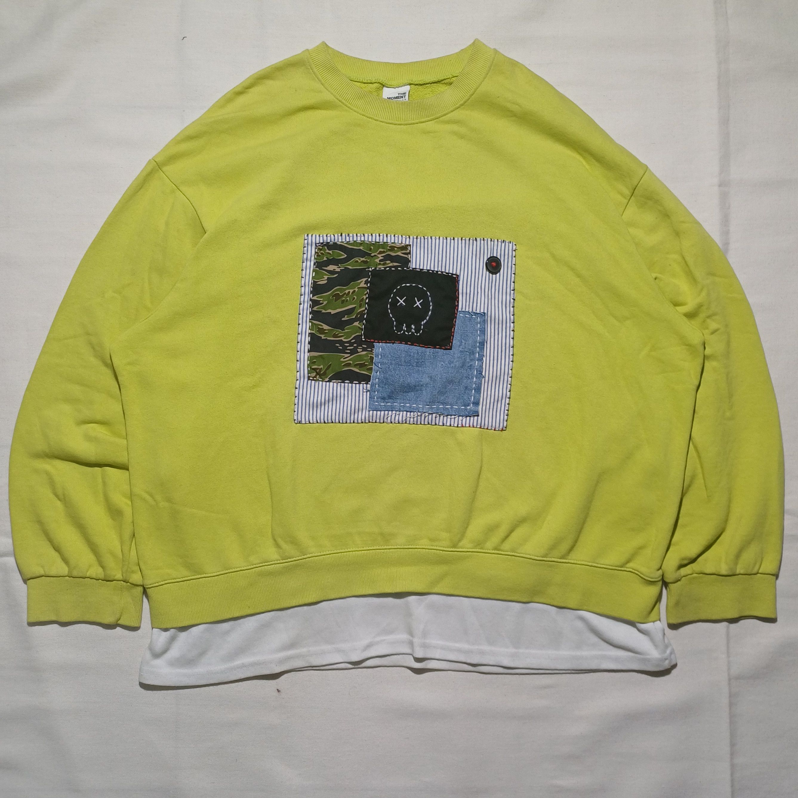 Other Sweatshirt Rework Patch Handcrafted The Moment Size US L / EU 52-54 / 3 - 1 Thumbnail