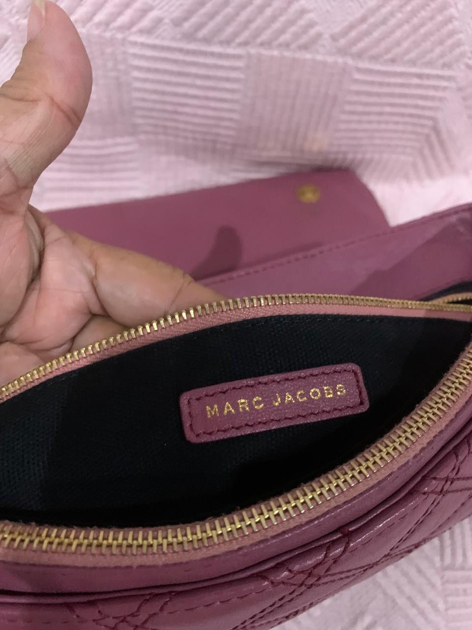 Marc Jacobs Marc Jacobs " THE XL SINGLE" PURPLE GOLD CHAIN SHOULDER BAG Size ONE SIZE - 3 Thumbnail