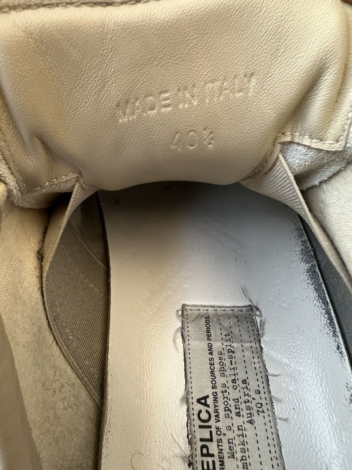 Maison Margiela Maison Margiela Replica GAT Gray/White Low Top Sneakers Size US 7.5 / EU 40-41 - 19 Thumbnail