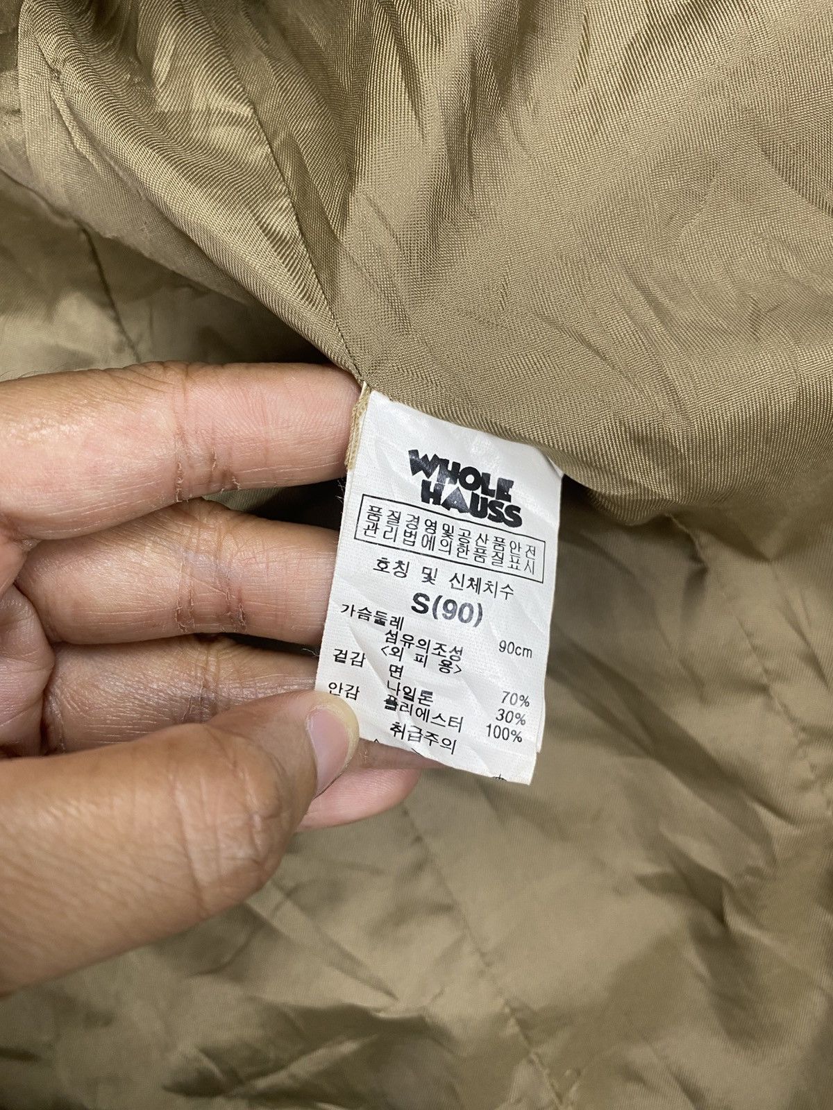 Japanese Brand Vintage Whole Hauss Military Patch Jacket Size US S / EU 44-46 / 1 - 12 Thumbnail