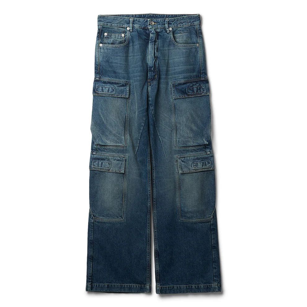 Rick Owens Drkshdw Rick Owens DRKSHDW Double Cargo Jeans Size US 32 / EU 48 - 1 Thumbnail