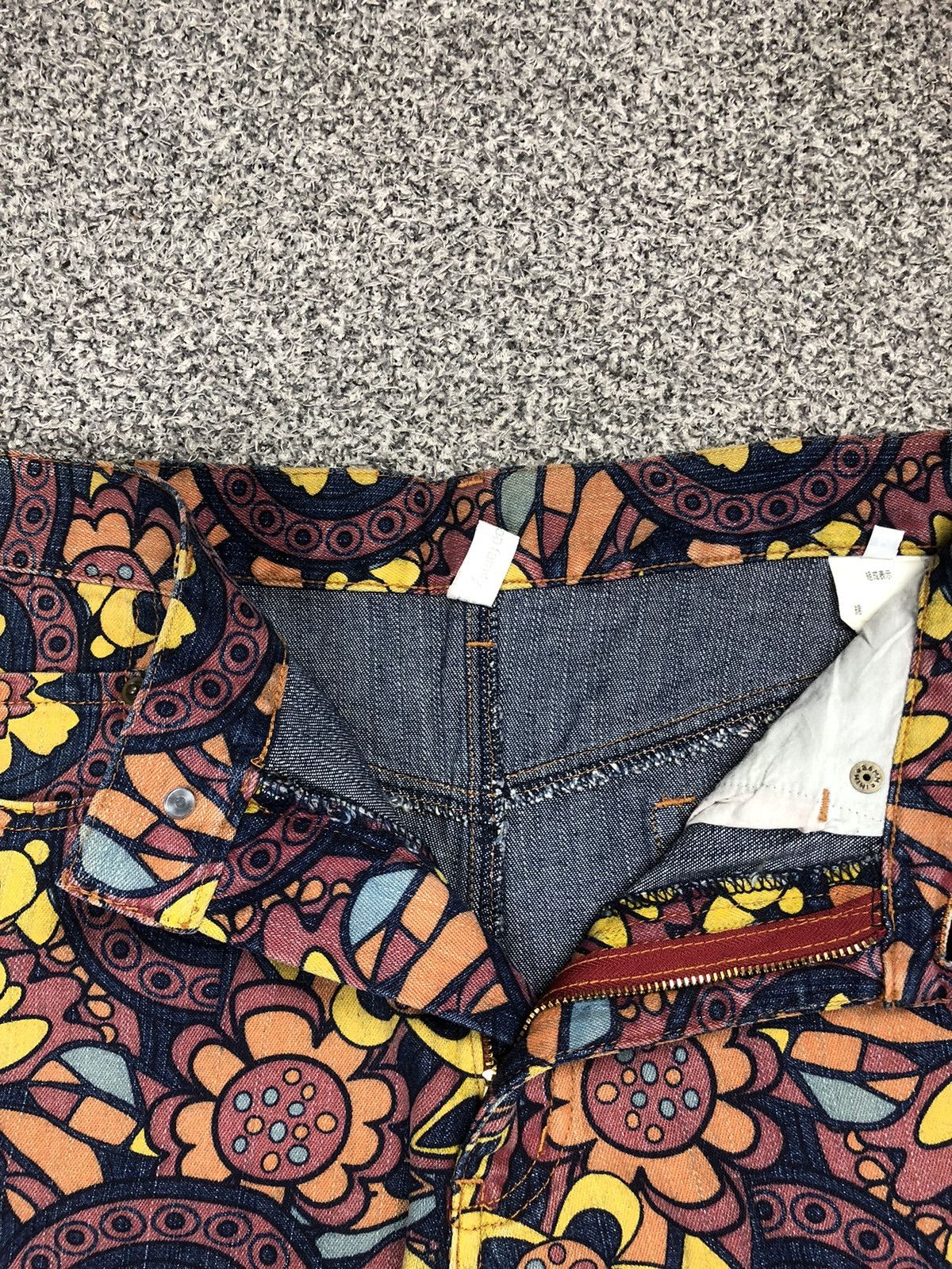Japanese Brand × Vintage Vintage Japanese Brand Pop And Pop Family OVP Flare Jeans Size US 30 / EU 46 - 7 Thumbnail