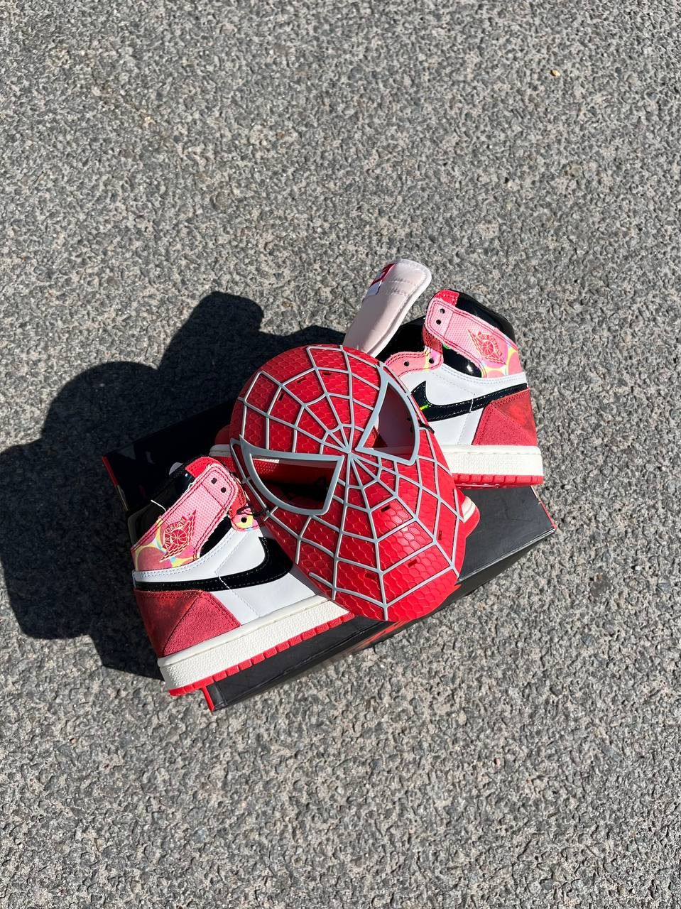Jordan Brand Air Jordan 1 OG Across Spider Verse New Chapter DV1748-601 Size US 4.5 / IT 34.5 - 2 Thumbnail