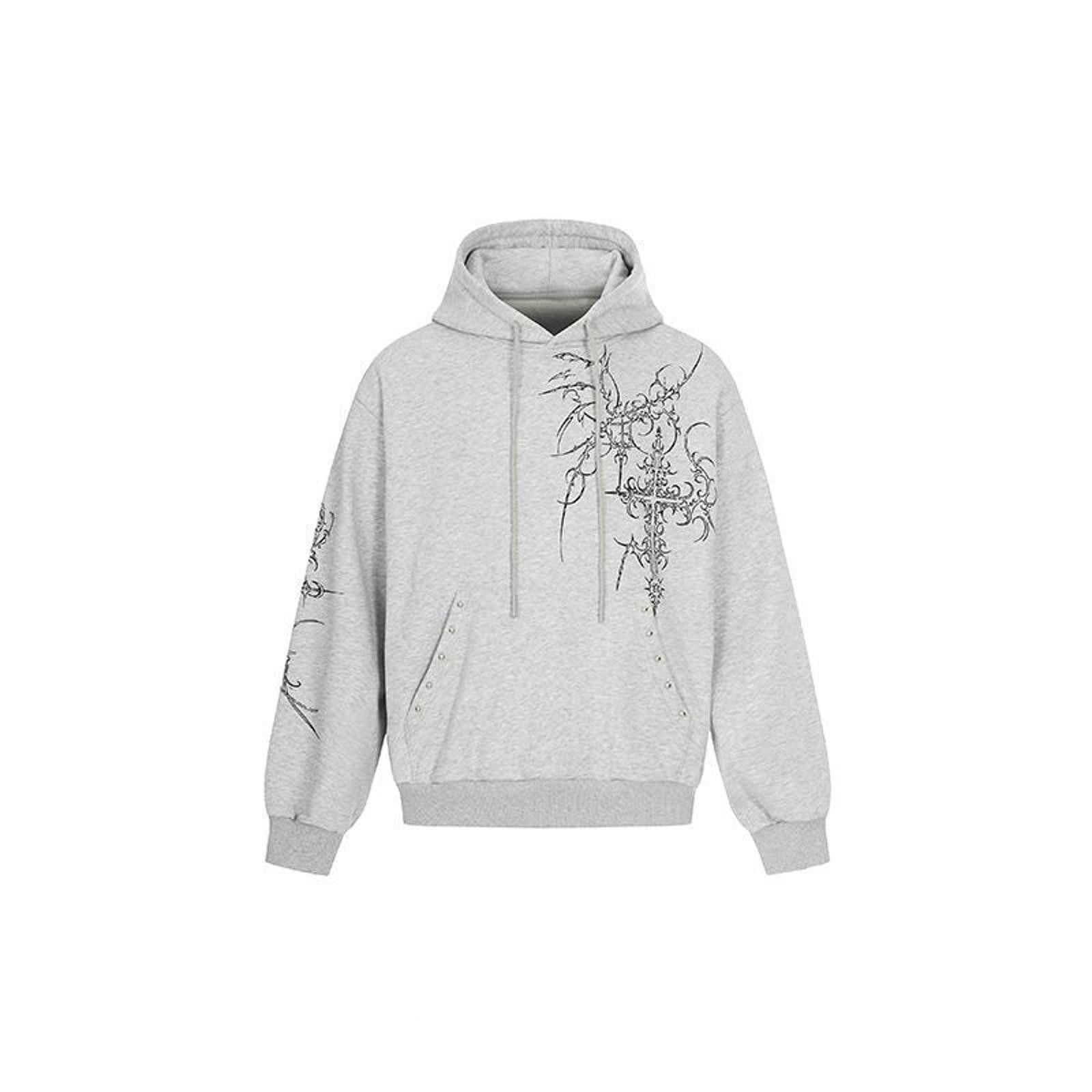 Other Graphic Hooded Pullover Sweatshirt Hoodie Size US M / EU 48-50 / 2 - 1 Thumbnail