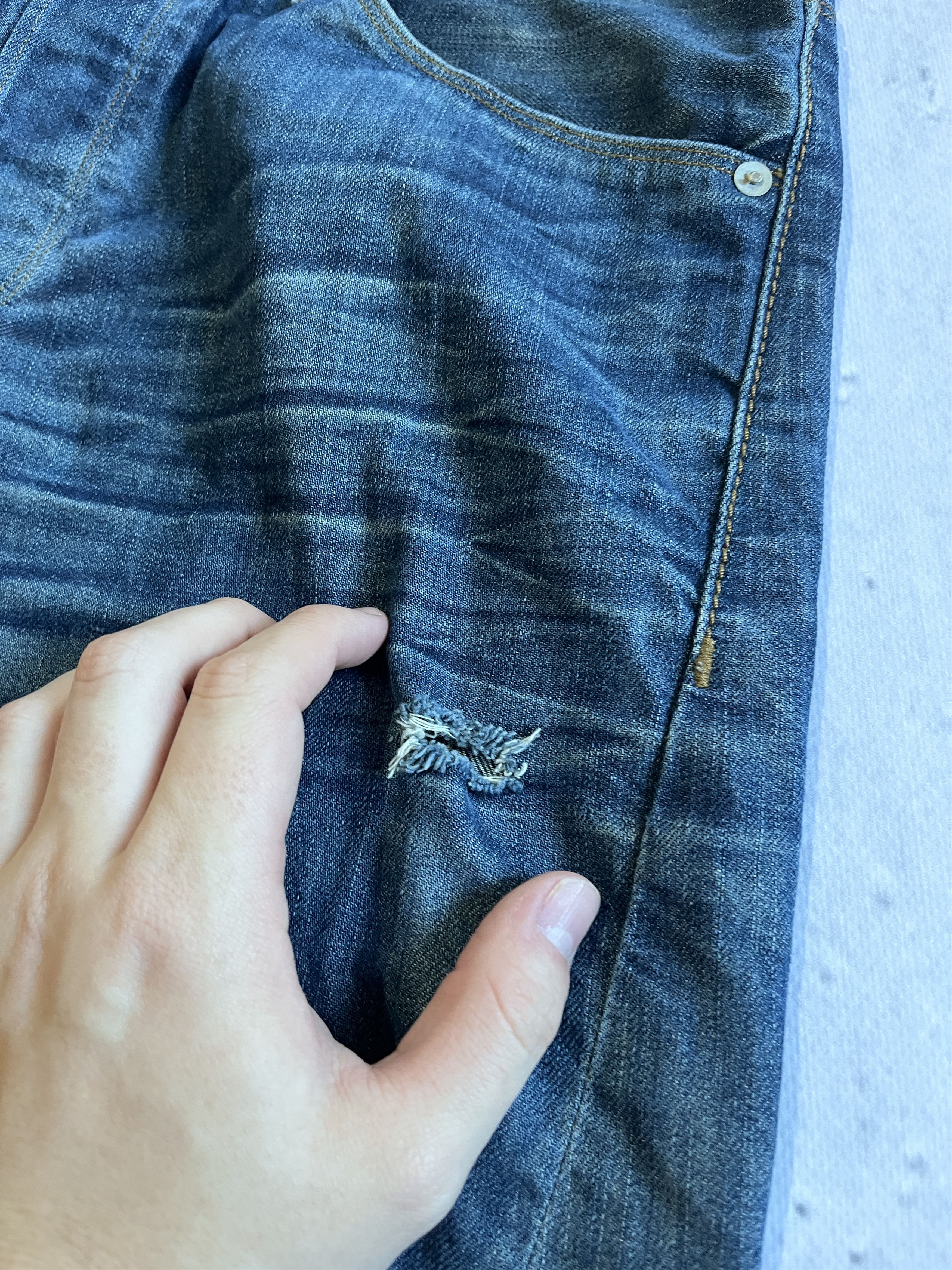 Levi's LEVI'S ENGINEERED JEANS 2009 TWISTED LEG VINTAGE Y2K DENIM Size US 33 - 6 Thumbnail