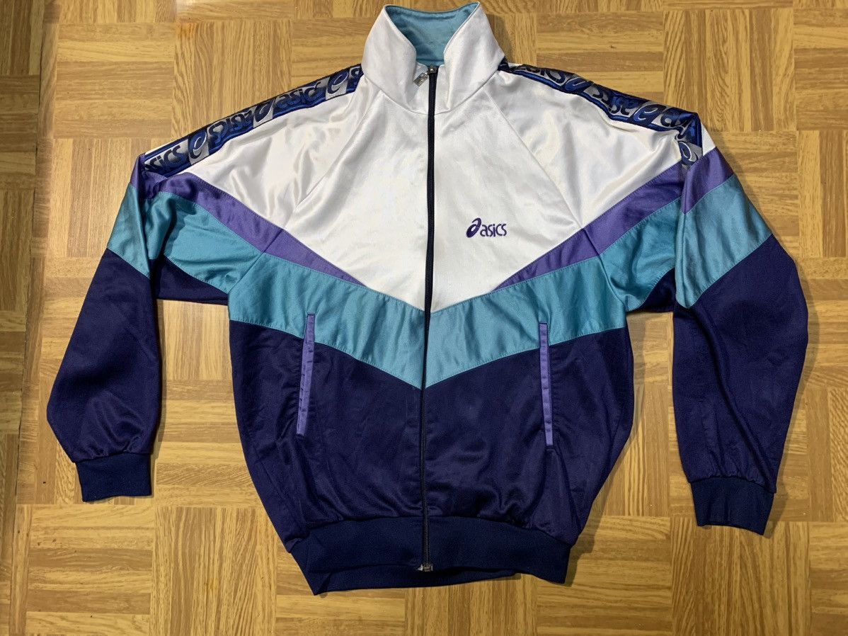 Asics × Japanese Brand Vintage ASICS Track Jacket Men Size S/M Size US M / EU 48-50 / 2 - 6 Thumbnail