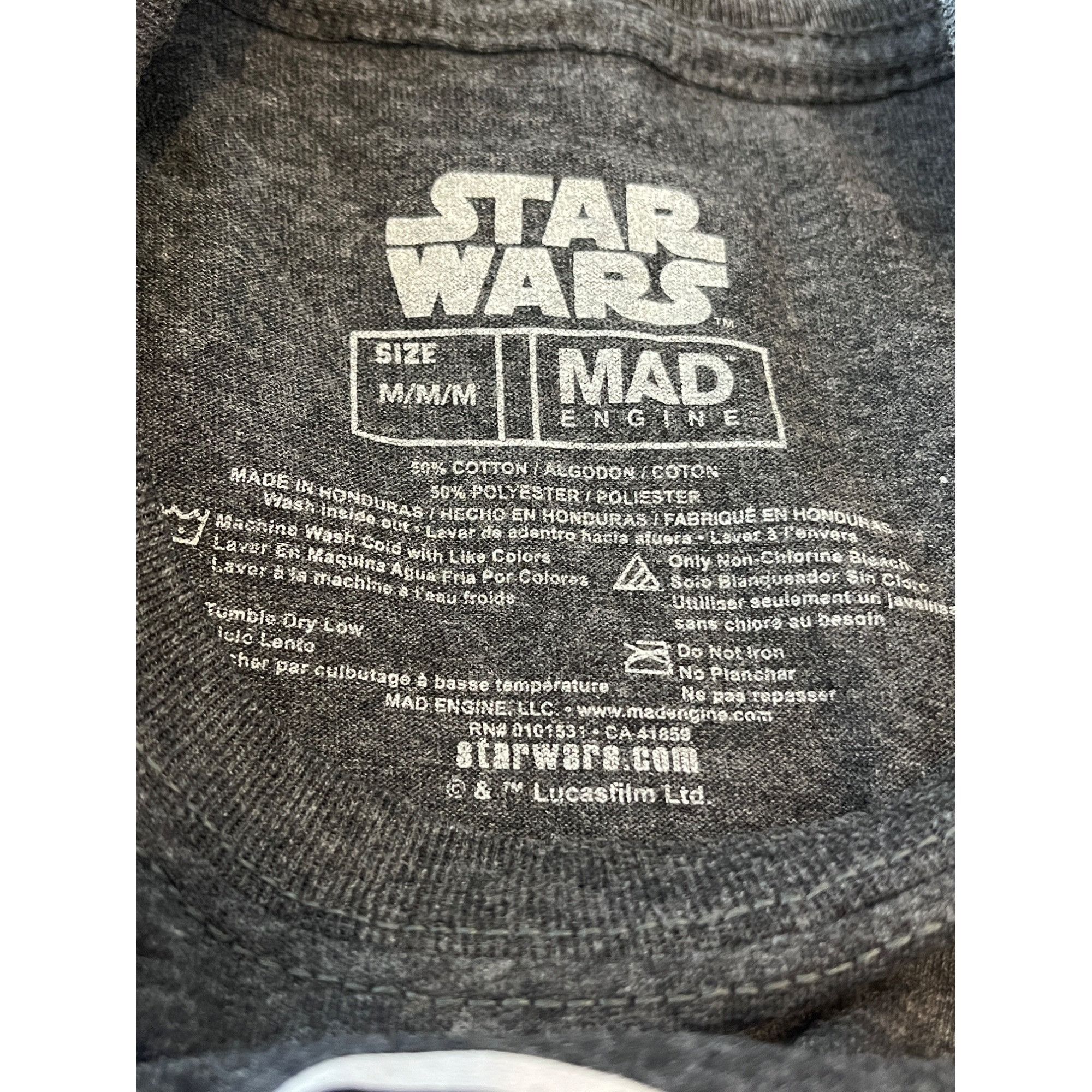 Star Wars NWOT STAR WARS MEN'S TSHIRT WITH CHEWBACCA GRAPHICS SIZE MED Size US M / EU 48-50 / 2 - 5 Thumbnail