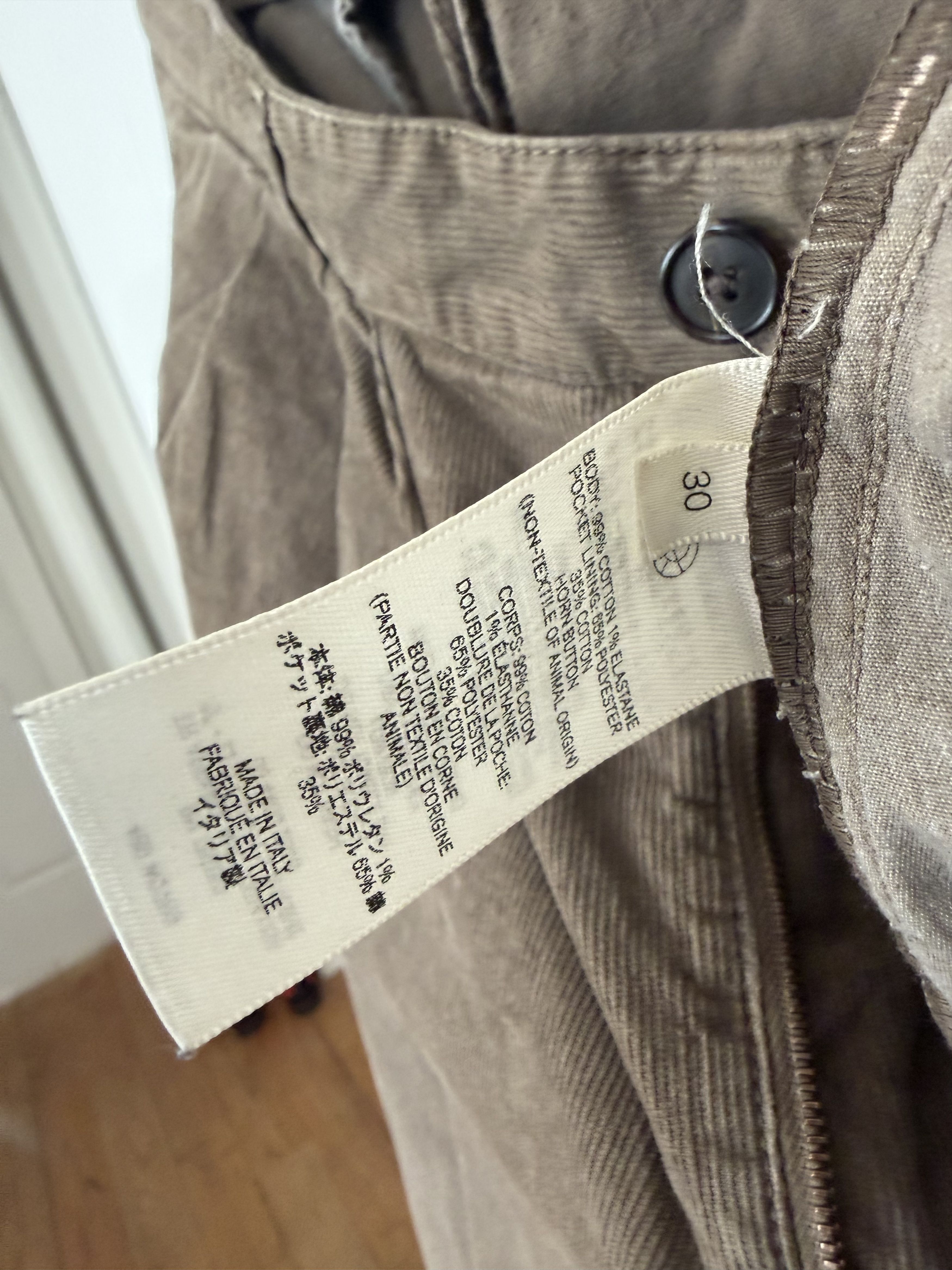 The Row The Row Rufus Wide Leg Corduroy Pants Size US 30 / EU 46 - 7 Thumbnail