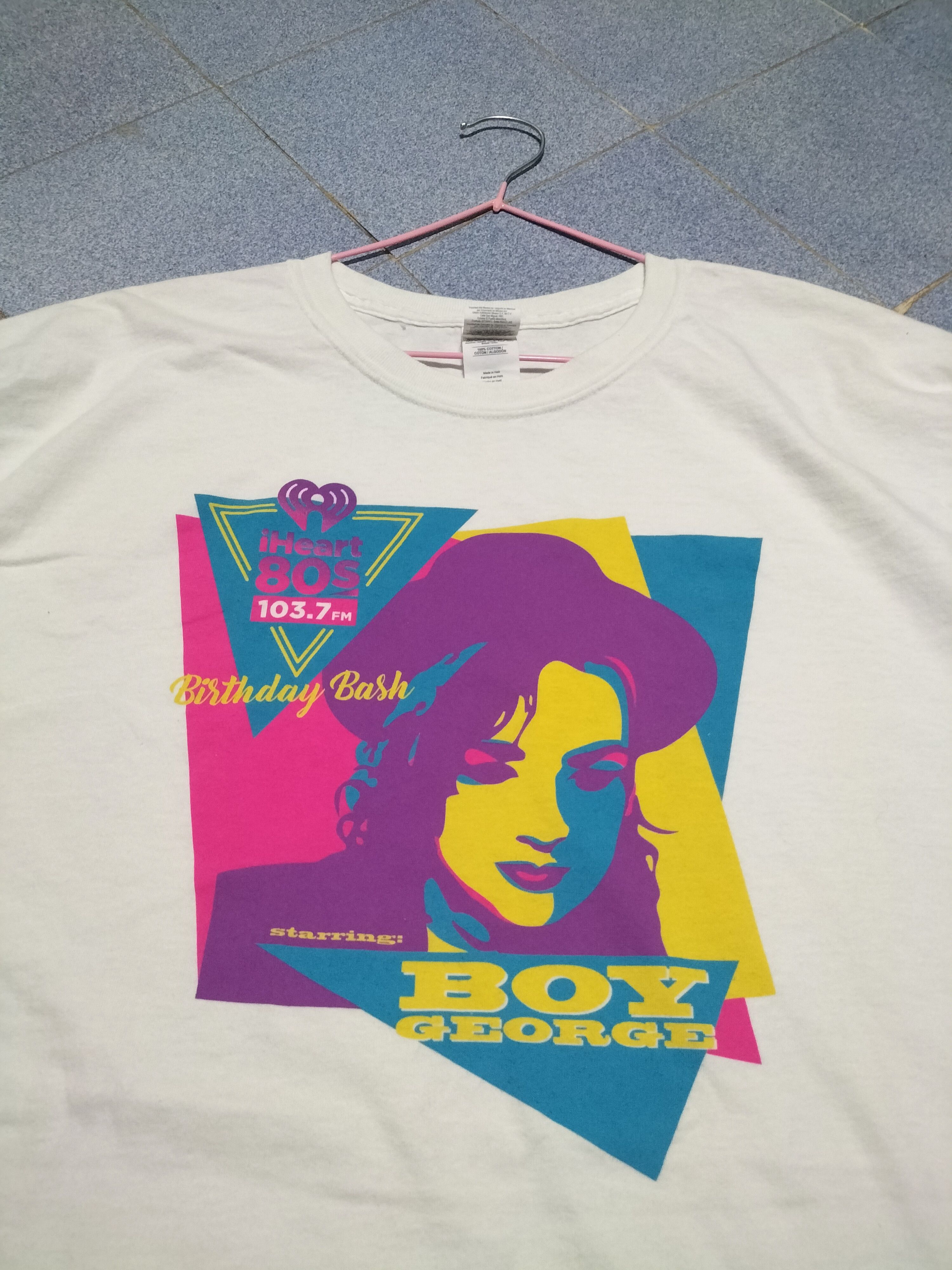 Band Tees Boy George Culture Club Staring The Ramantic Flock Size US XXL / EU 58 / 5 - 3 Thumbnail