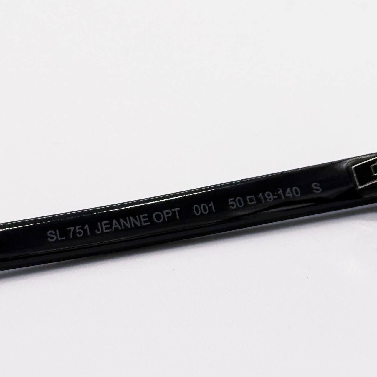 Saint Laurent Paris NEW SAINT LAURENT SL 751 JEANNE OPT 001 BLACK EYEGLASSES Size ONE SIZE - 10 Thumbnail