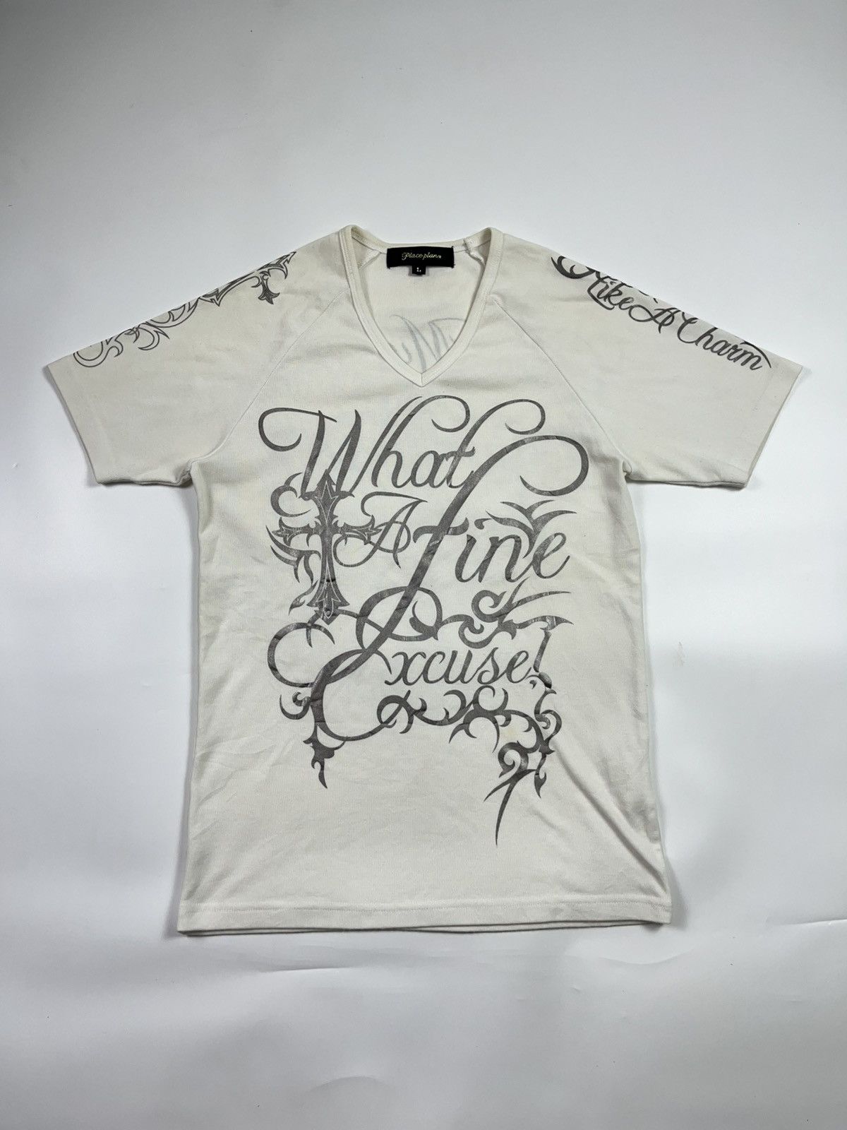 If Six Was Nine × Japanese Brand × Le Grande Bleu (L.G.B.) Japanese Cross My Heats ( place plan ) triball style Size US M / EU 48-50 / 2 - 9 Thumbnail
