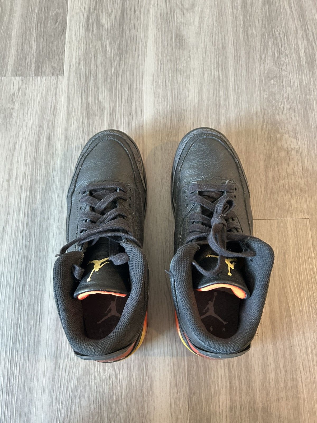 J Balvin × Jordan Brand J Balvin X Air Jordan Retro 3 Rio Size 9.5 Size US 9.5 / EU 42-43 - 4 Thumbnail