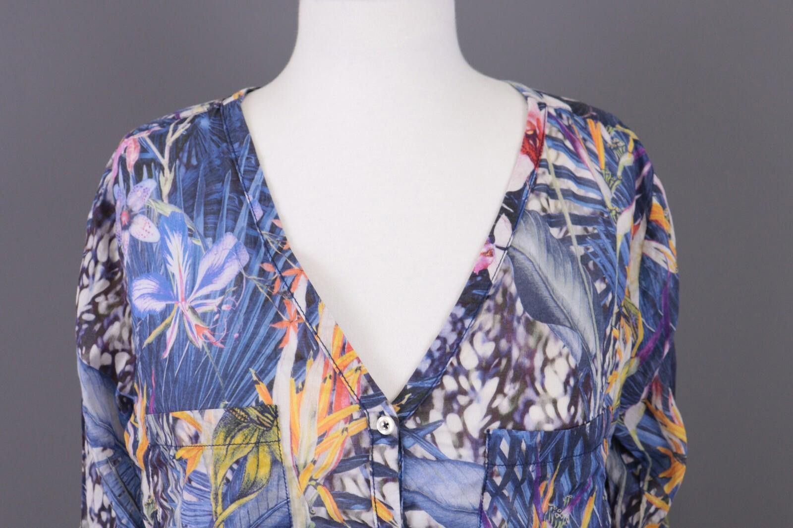 Designer Emily Van Den Bergh Multicolor Floral Shirt Size 42 / L Size M / US 6-8 / IT 42-44 - 5 Thumbnail