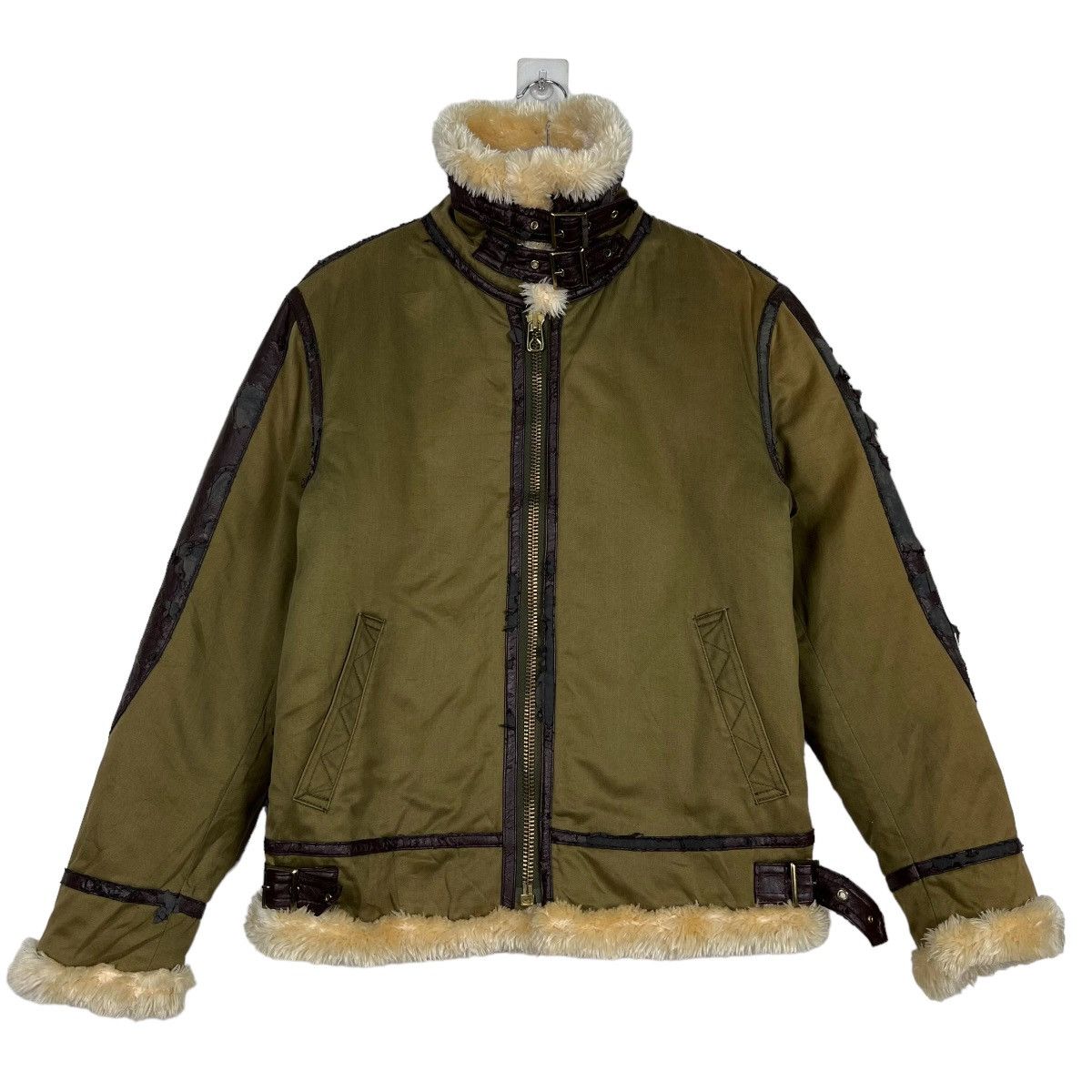 Japanese Brand 🔥 HOUSTON FAUX FUR LINING DECK JACKET Size US M / EU 48-50 / 2 - 1 Thumbnail