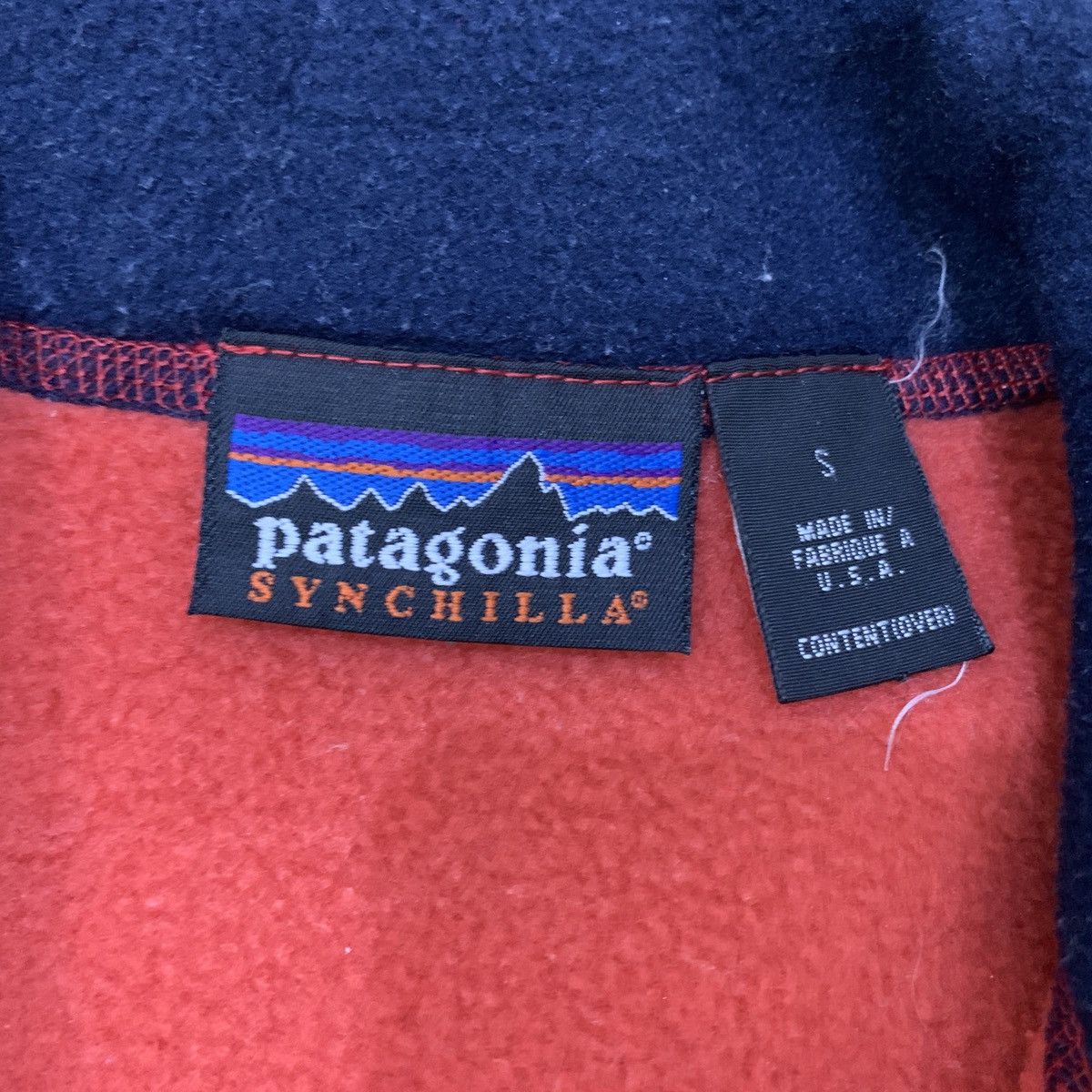 Patagonia VINTAGE 1999 PATAGONIA SYNCHILLA USA FLEECE VEST 90s Size US S / EU 44-46 / 1 - 4 Thumbnail