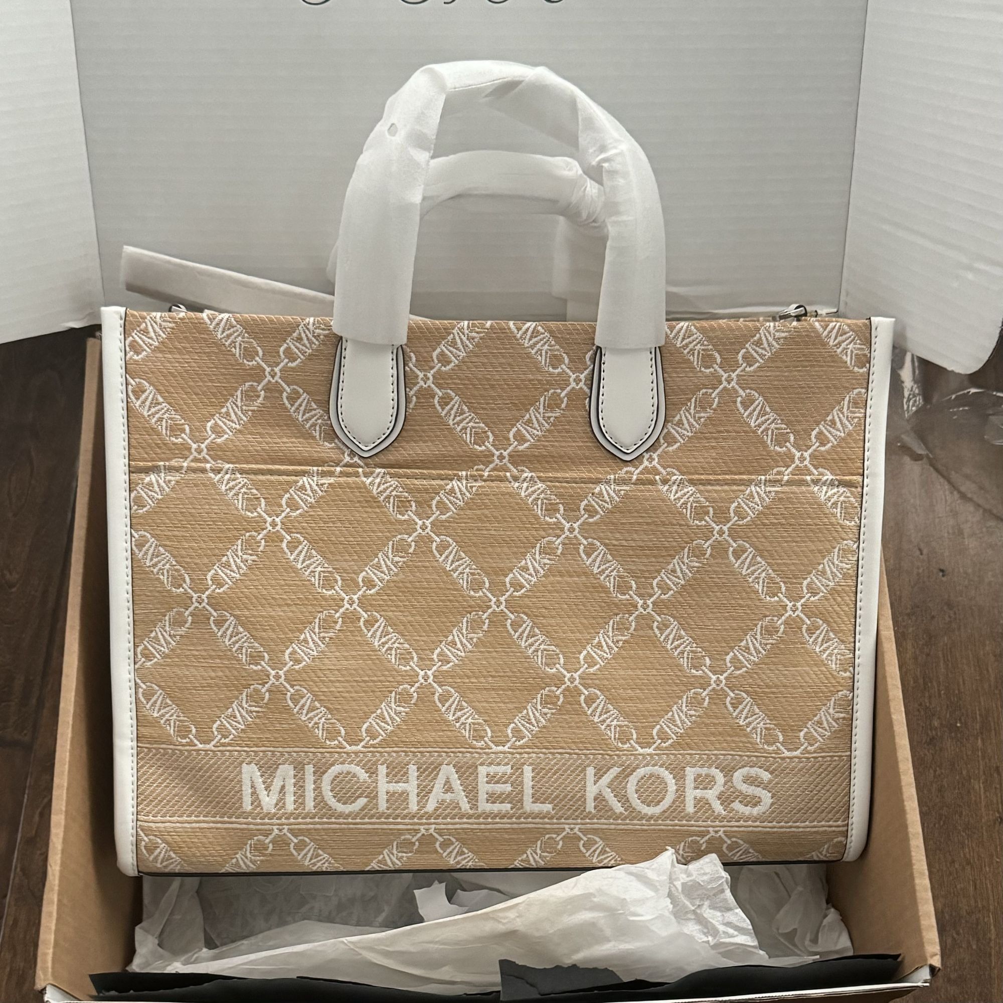 Michael Kors Michael Kors Gigi Large Tote Bag Size ONE SIZE - 4 Thumbnail