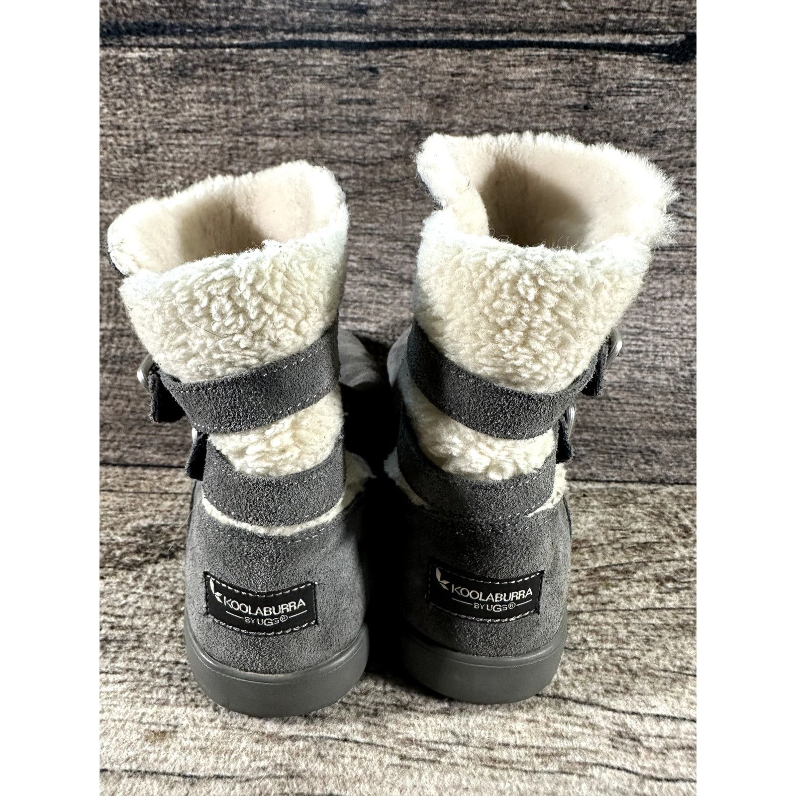 Koolaburra Koolaburra UGG Koola Gray Suede Wmns Boots US Size 9 1096413 Size US 9 / IT 39 - 4 Thumbnail