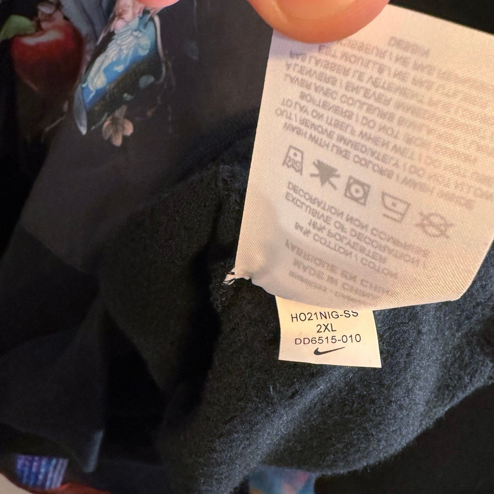 Nike •RARE• Nike Black AF1 Pigeon Graphic Crewneck Sweatshirt•XXL Size US XXL / EU 58 / 5 - 12 Thumbnail