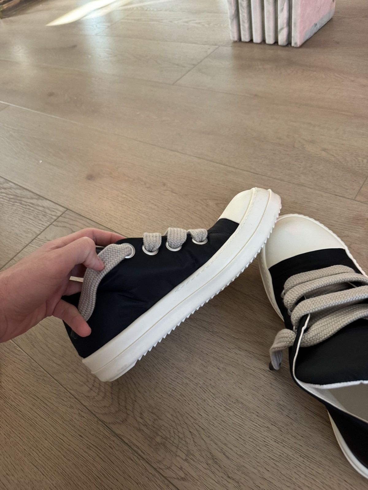 Rick Owens Jumbo Laced Ramones Low 45 Size US 12 / EU 45 - 8 Thumbnail