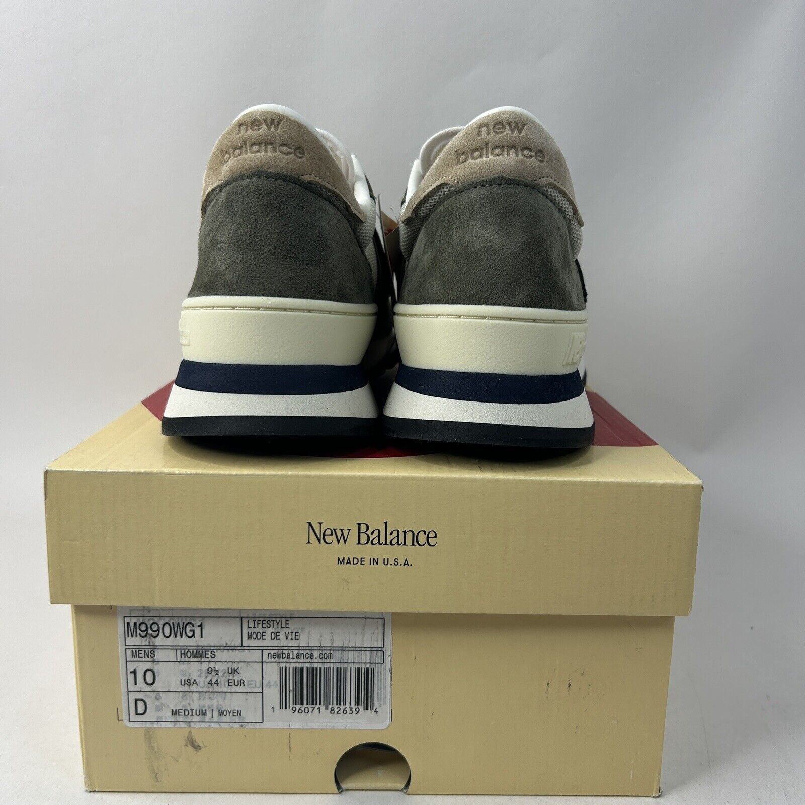 New Balance New Balance 990v1 x Teddy Santis MiUSA “Blue Grey” 2024 Size US 10 / EU 43 - 4 Thumbnail