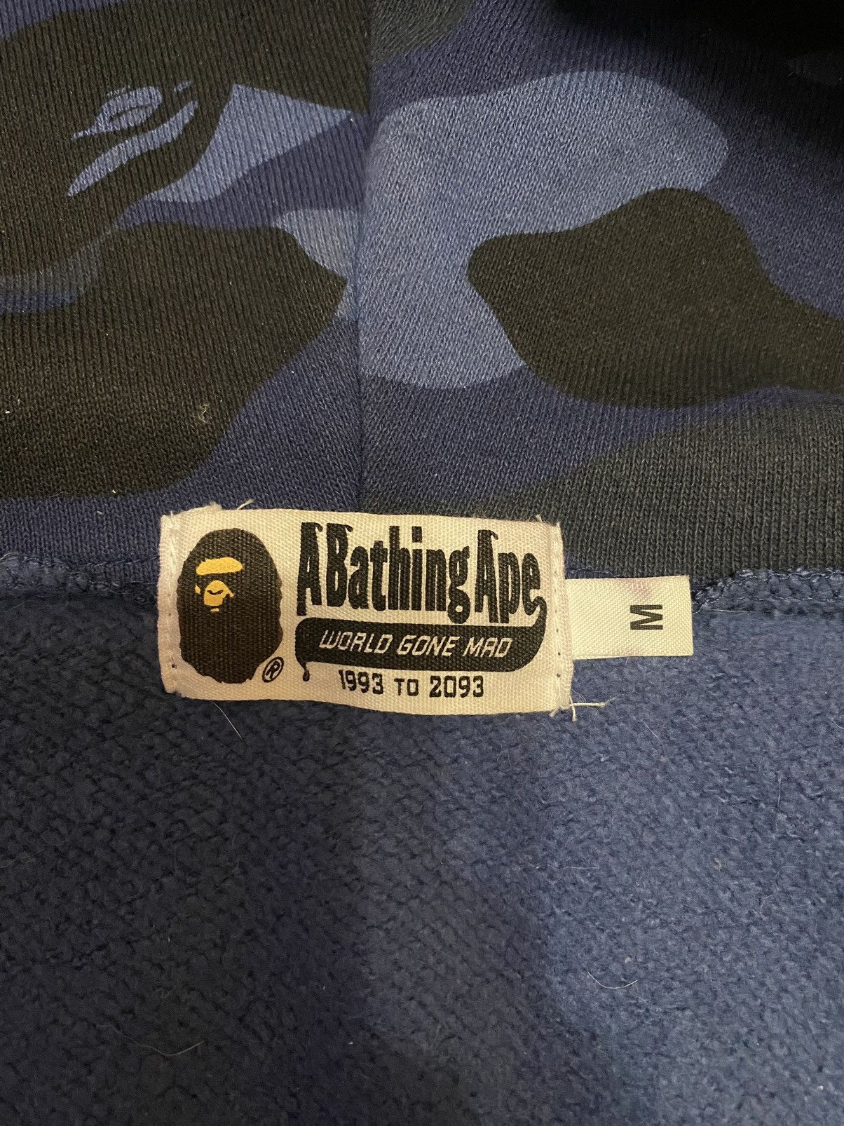 Bape Bape shark blue camo Size US M / EU 48-50 / 2 - 7 Thumbnail