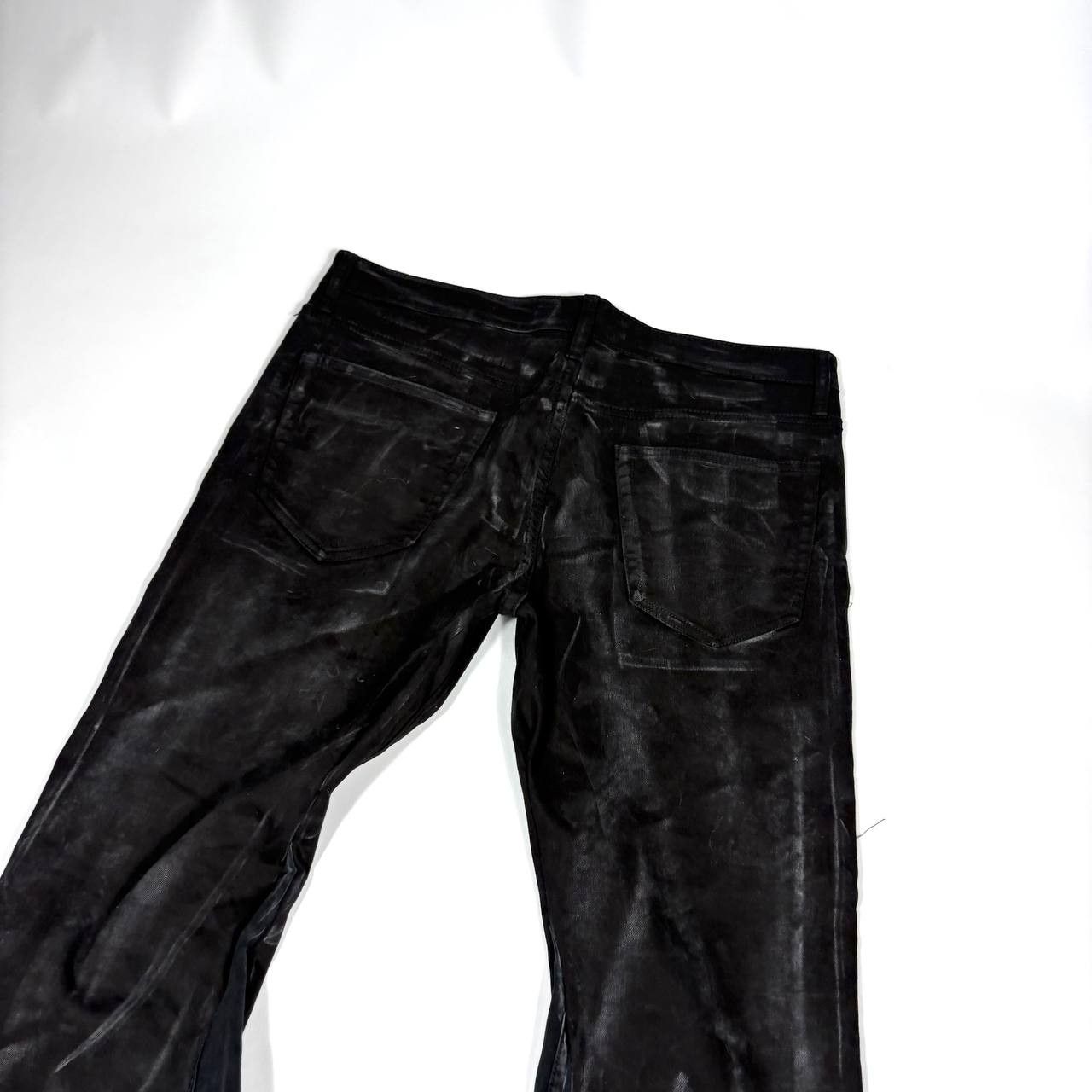 Japanese Brand rare wax handmade streetwear jeans Size US 34 / EU 50 - 6 Thumbnail