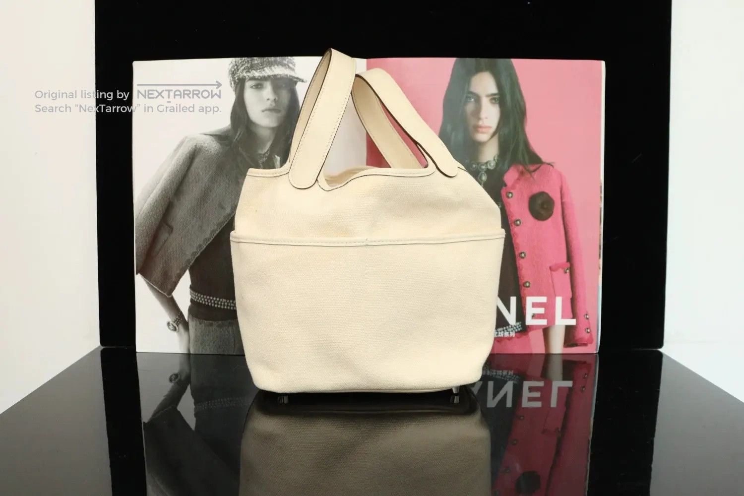 Hermes Hermès Picotin Lock 18 Cargo Cream White 18cm Size ONE SIZE - 3 Thumbnail