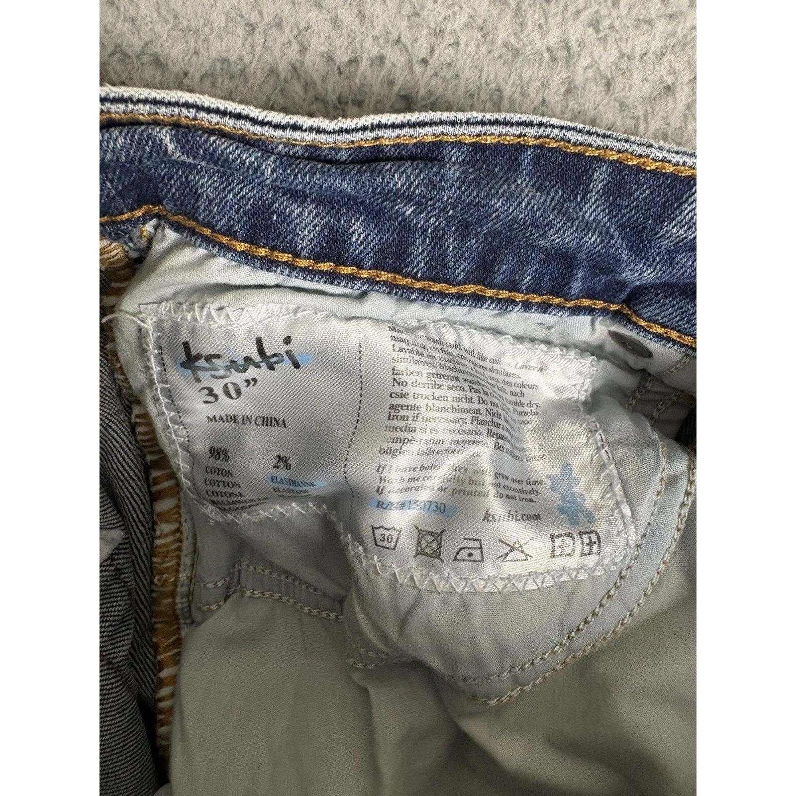 Ksubi Ksubi Van Winkle Jeans Men’s 30 Fits 29 Blue Grunge M Metal Size US 29 - 4 Thumbnail