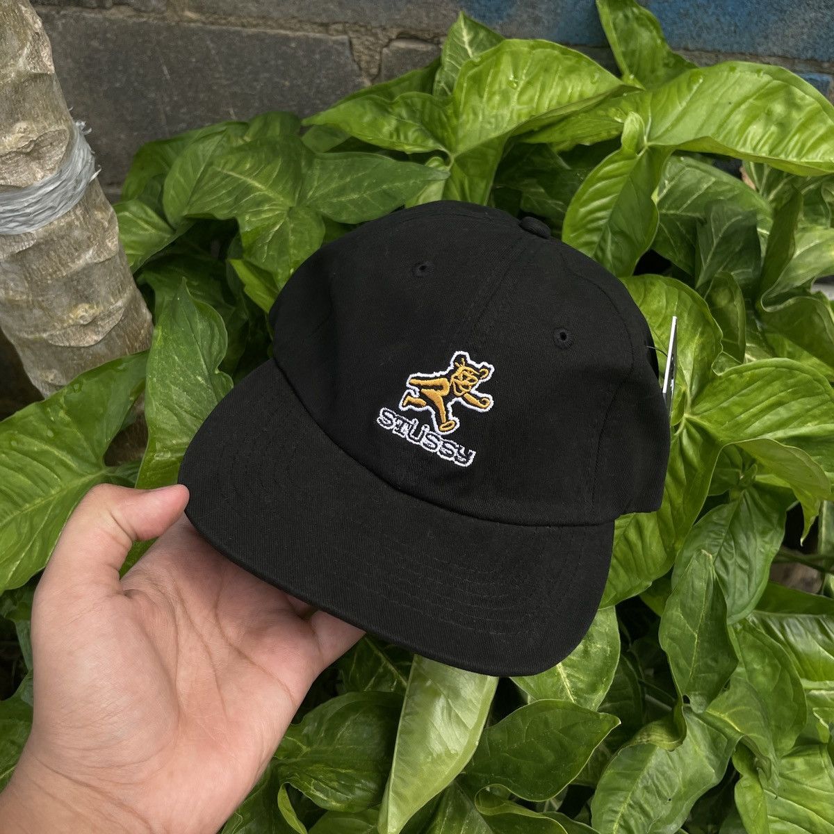 Other STUSSY STRAPBACK BEAR CAP - BLACK Size ONE SIZE - 2 Thumbnail