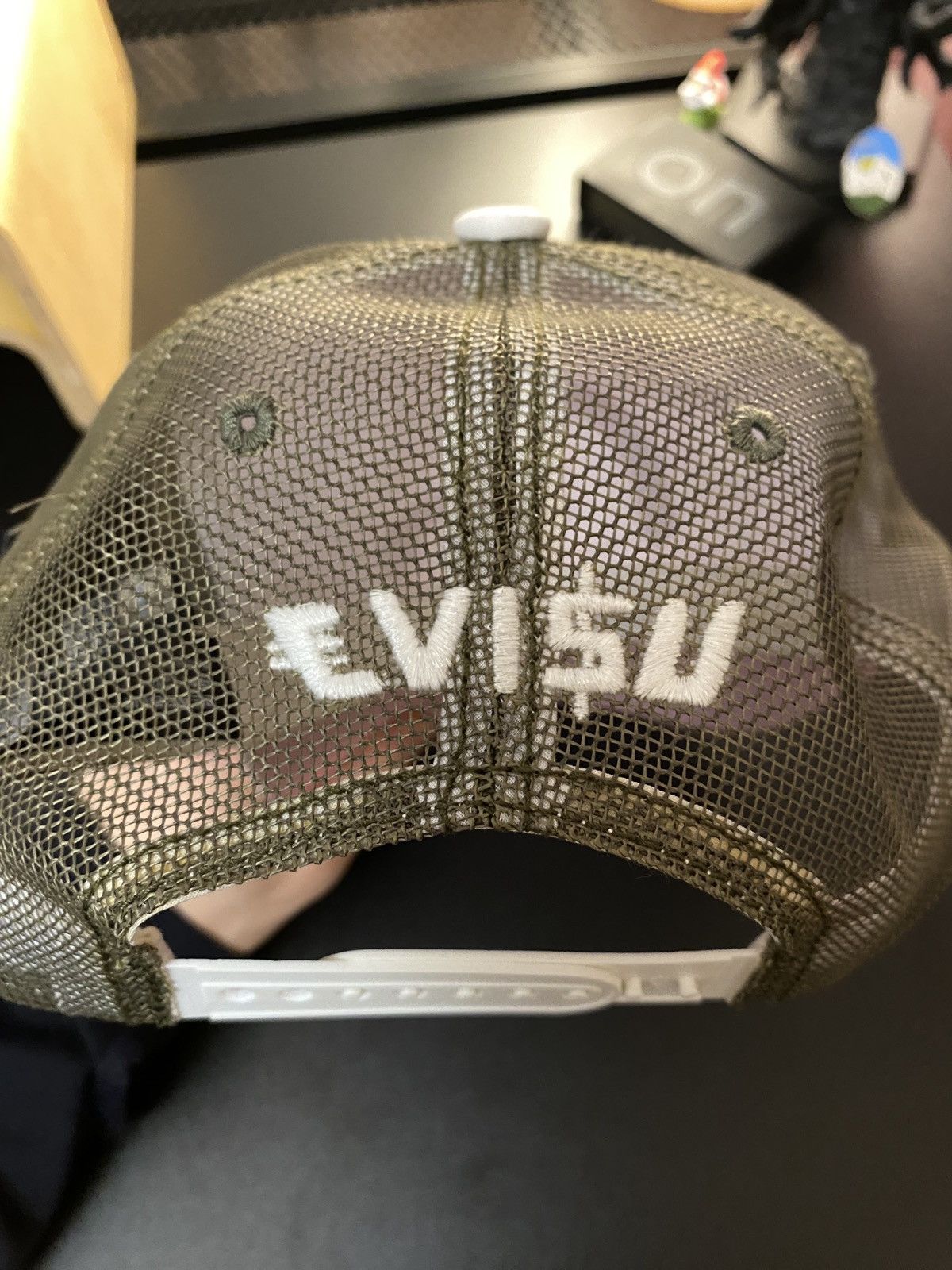 Evisu Evisu Custom Made Trucker Hat Size ONE SIZE - 5 Thumbnail
