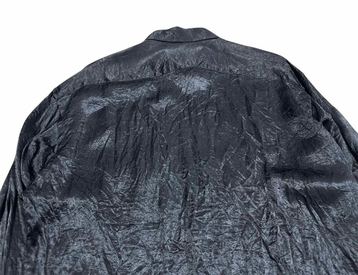If Six Was Nine × Japanese Brand 🔥Sick Y2K Comme Ca Du Mode Men Shirt Black Sheer Size US L / EU 52-54 / 3 - 8 Thumbnail