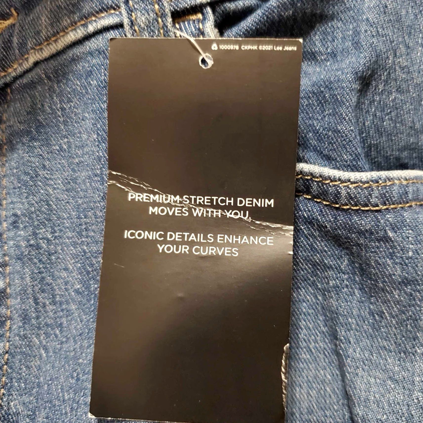 Lee Lee Legendary Premium Boyfriend Jeans 16 Medium Womens Blue NWT Deadstock Size 38" / US 16 / IT 52 - 4 Thumbnail
