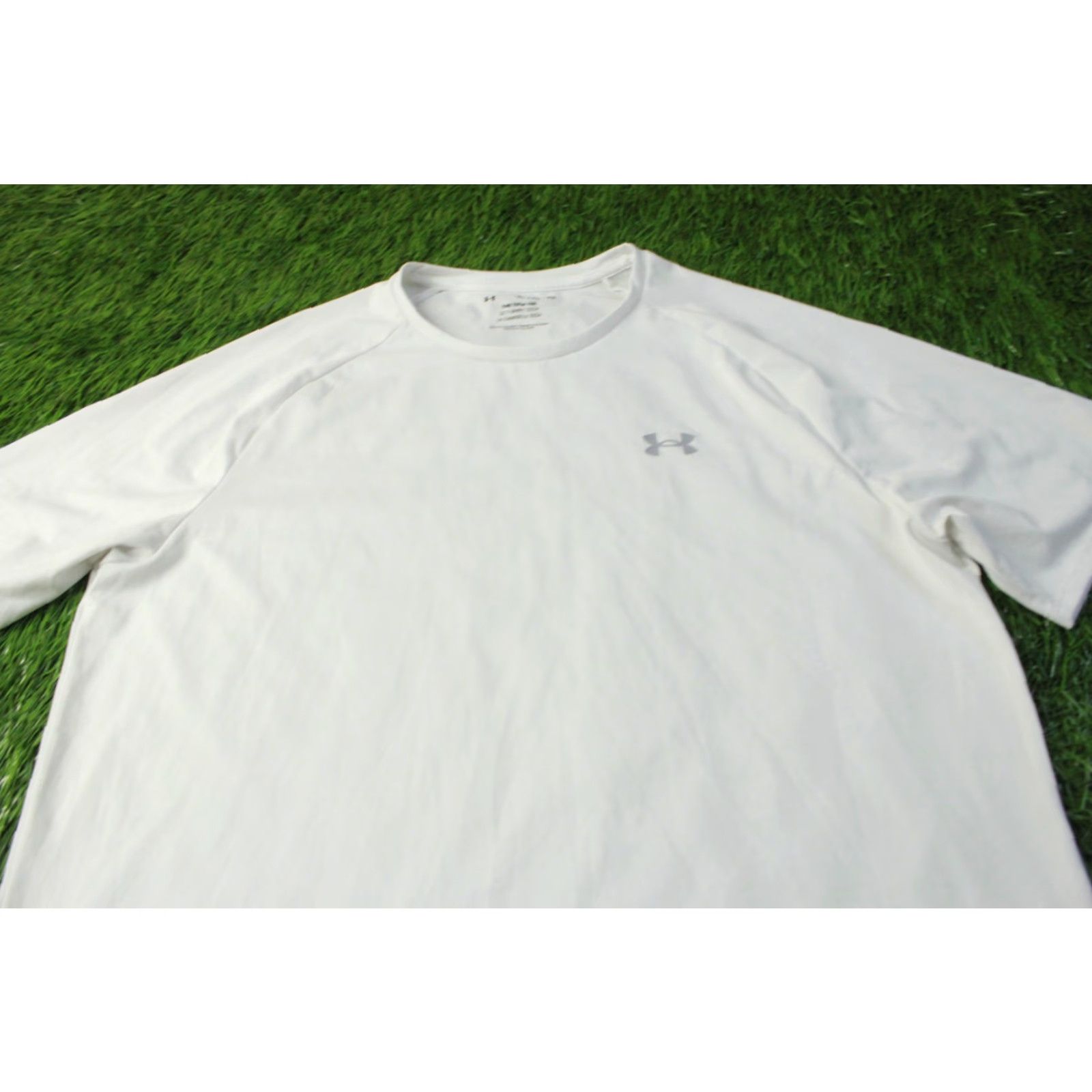Under Armour UNDER ARMOUR TECH TEE Shirt XL White 2023 Jersey Short Sleeve Male Regular Classic Performance CrossFit Size US XL / EU 56 / 4 - 2 Thumbnail