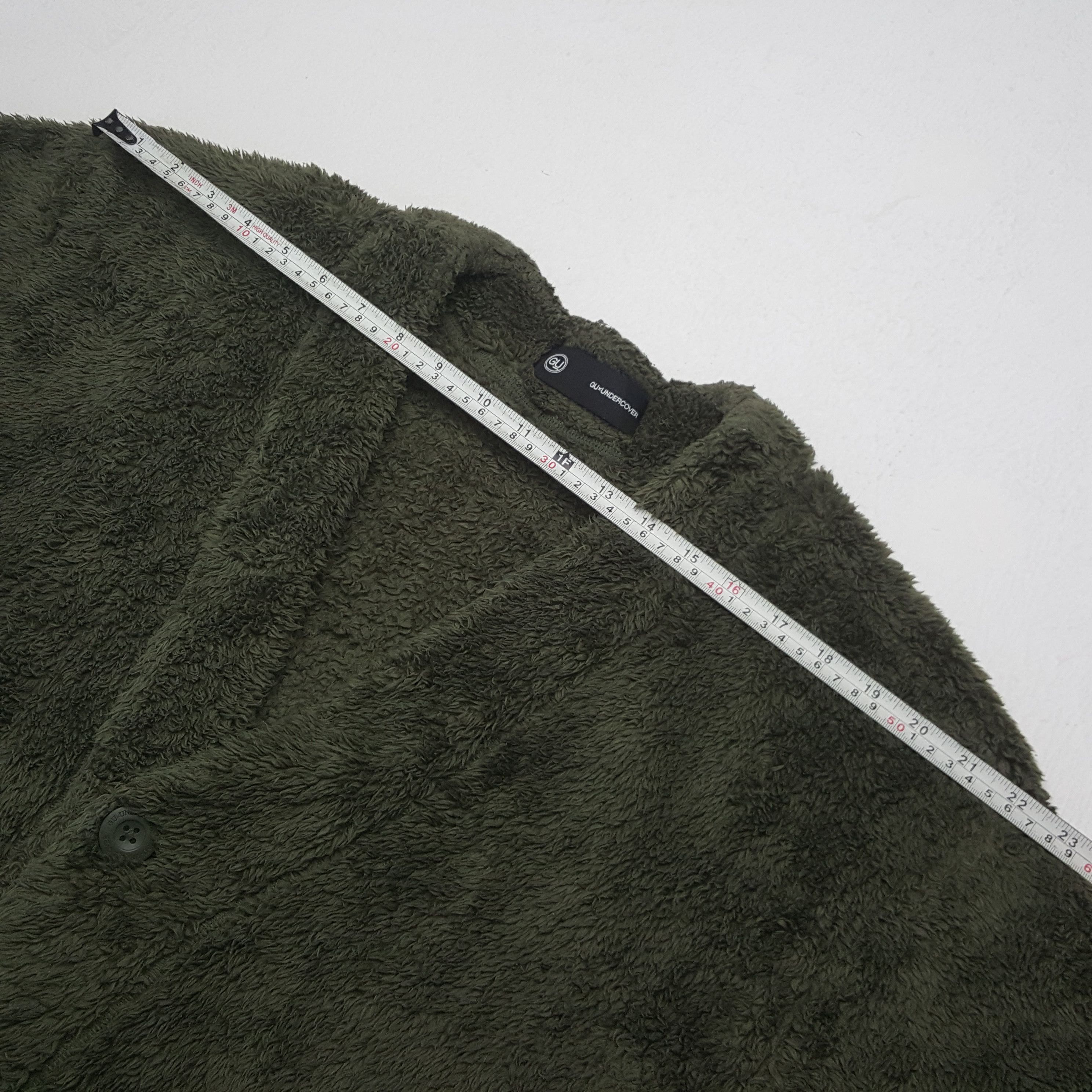 GU × Japanese Brand × Vintage Vintage Undercover x GU Custom Art U Fleece Jacket Size US M / EU 48-50 / 2 - 6 Thumbnail